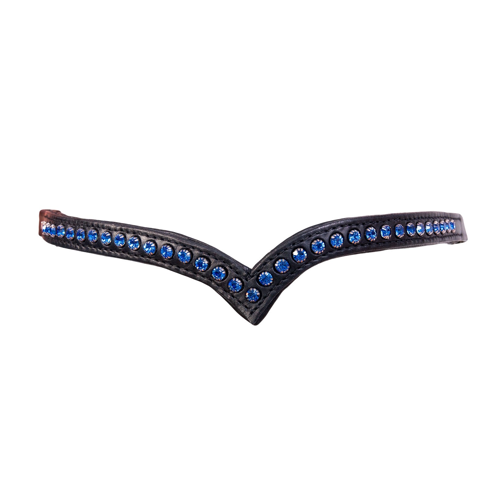 Karlslund Browband 1 row crystals Bridles & Reins