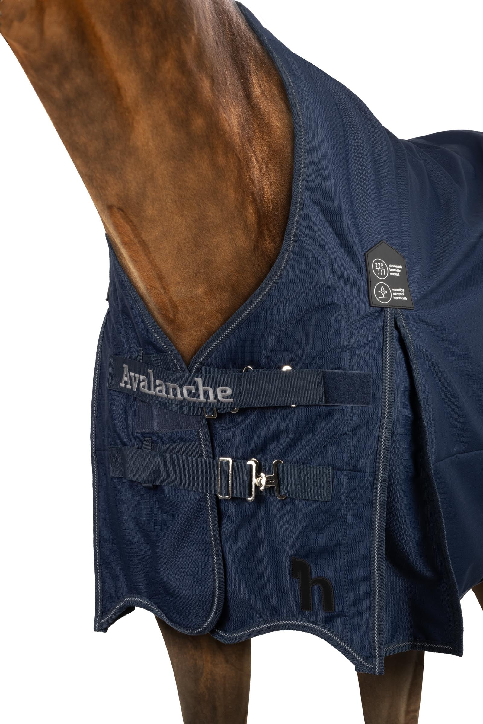 Horze Avalanche 1200D Lite Medium Turnout with Fleece lining Horse Rugs
