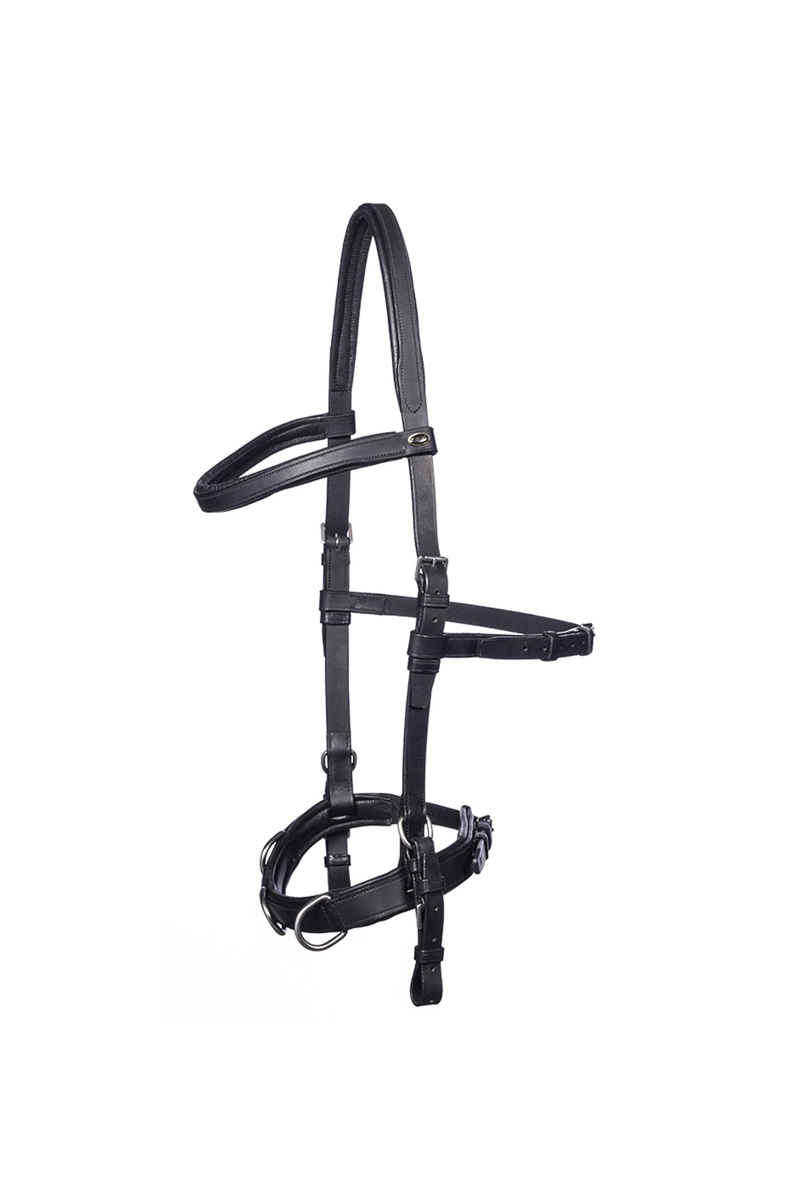 F.R.A. Freedom Riding Articles Baro Cavesson, Leather Horse Training
