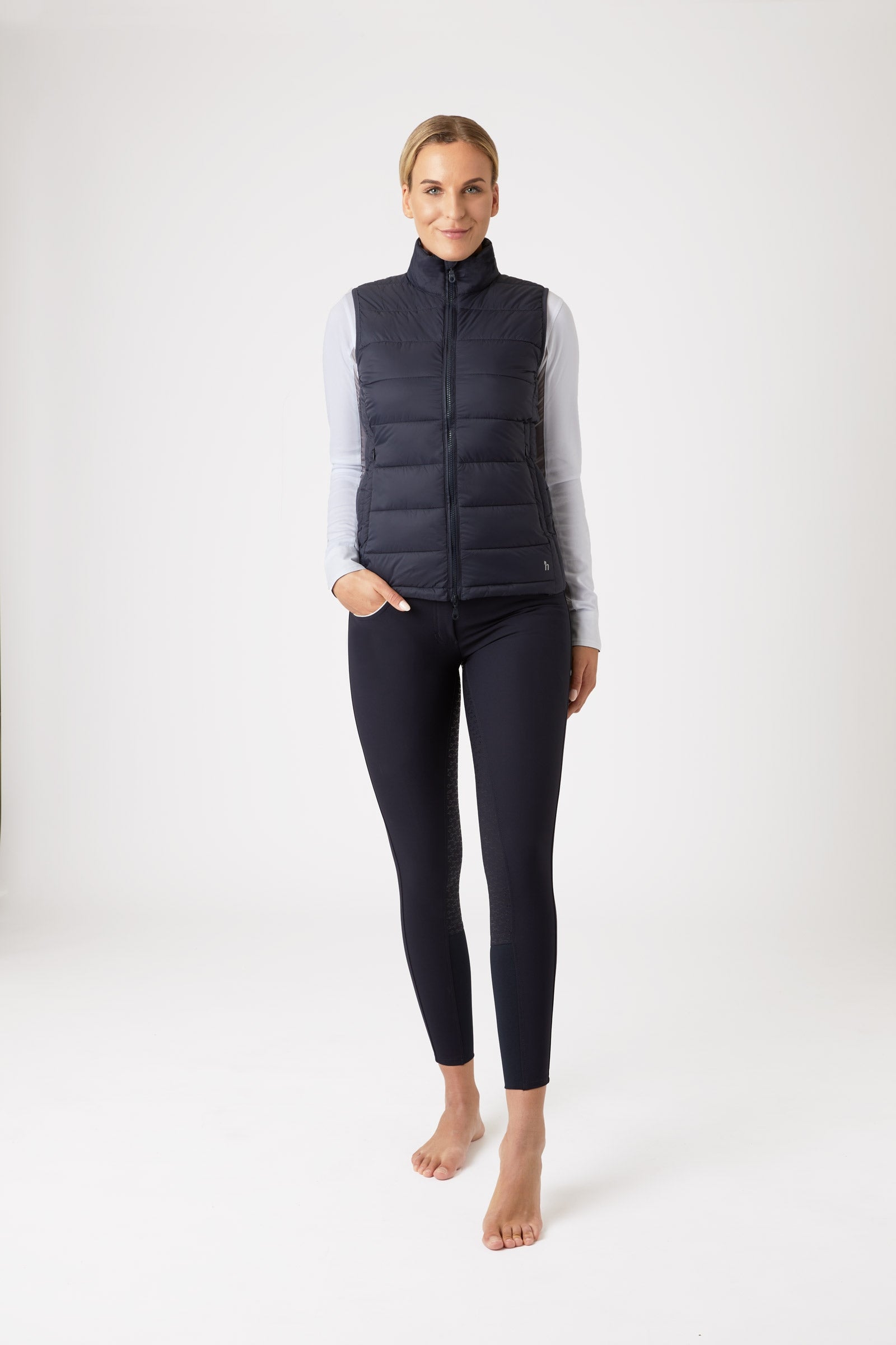 Horze Amber Women's Lightweight Padded Club Riding Vest Women’s Riding Clothing