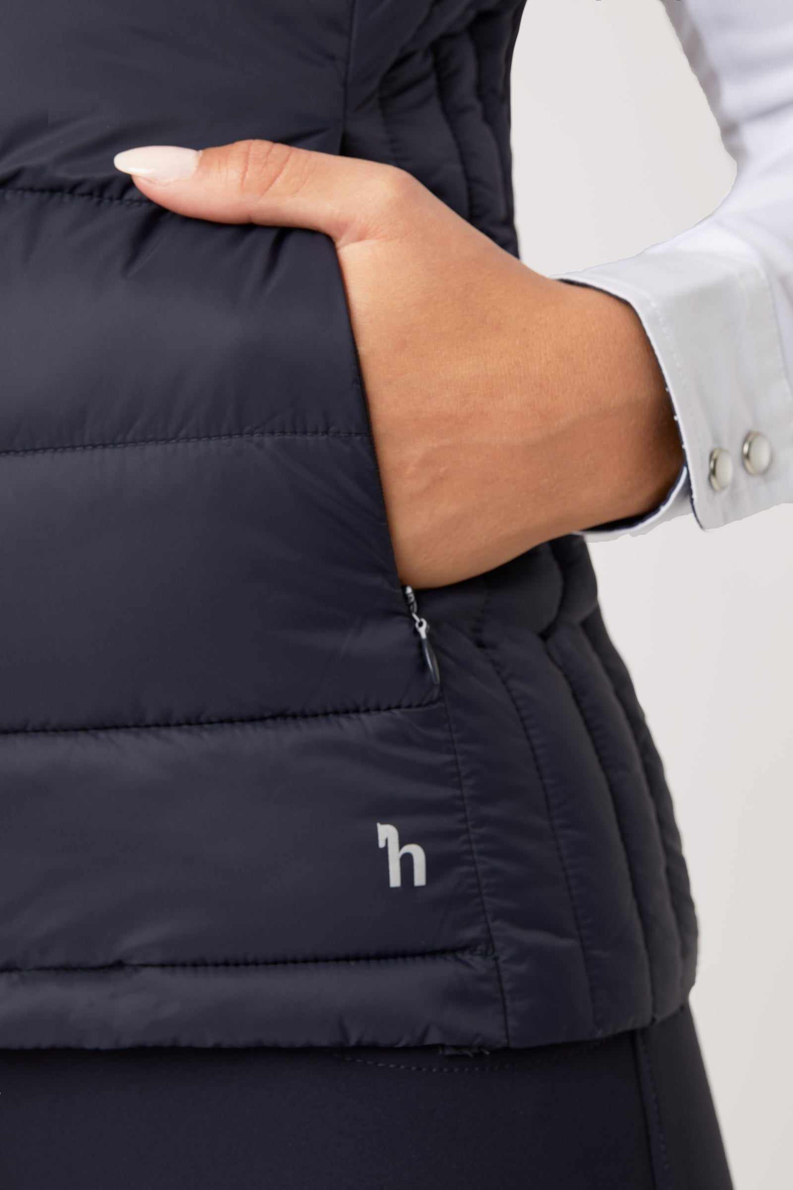 Horze Amber Women's Lightweight Padded Club Riding Vest Women’s Riding Clothing
