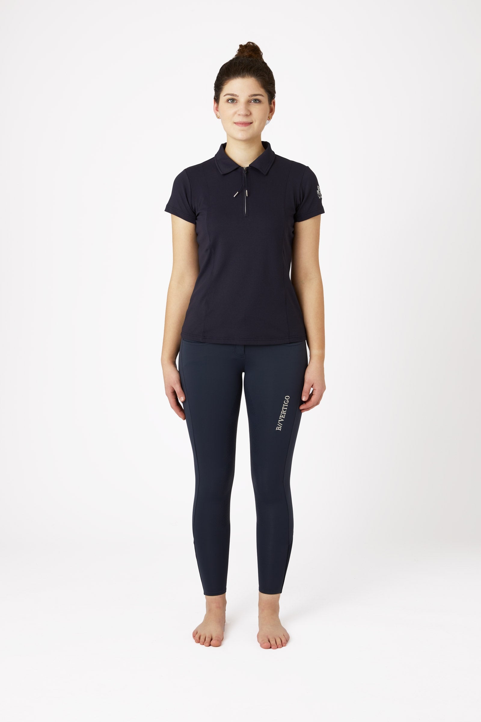 B Vertigo Claudine Women's Short Sleeve Polo Shirt Women’s Riding Clothing