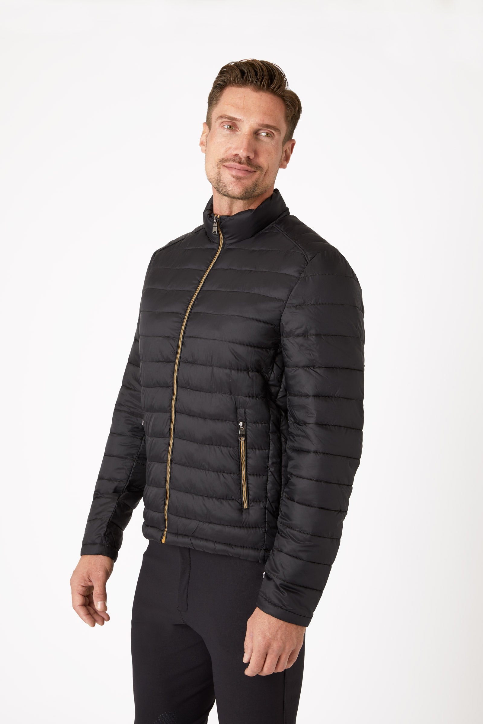 Horze Men's Light Padded Riding Jacket Mens Riding Clothing