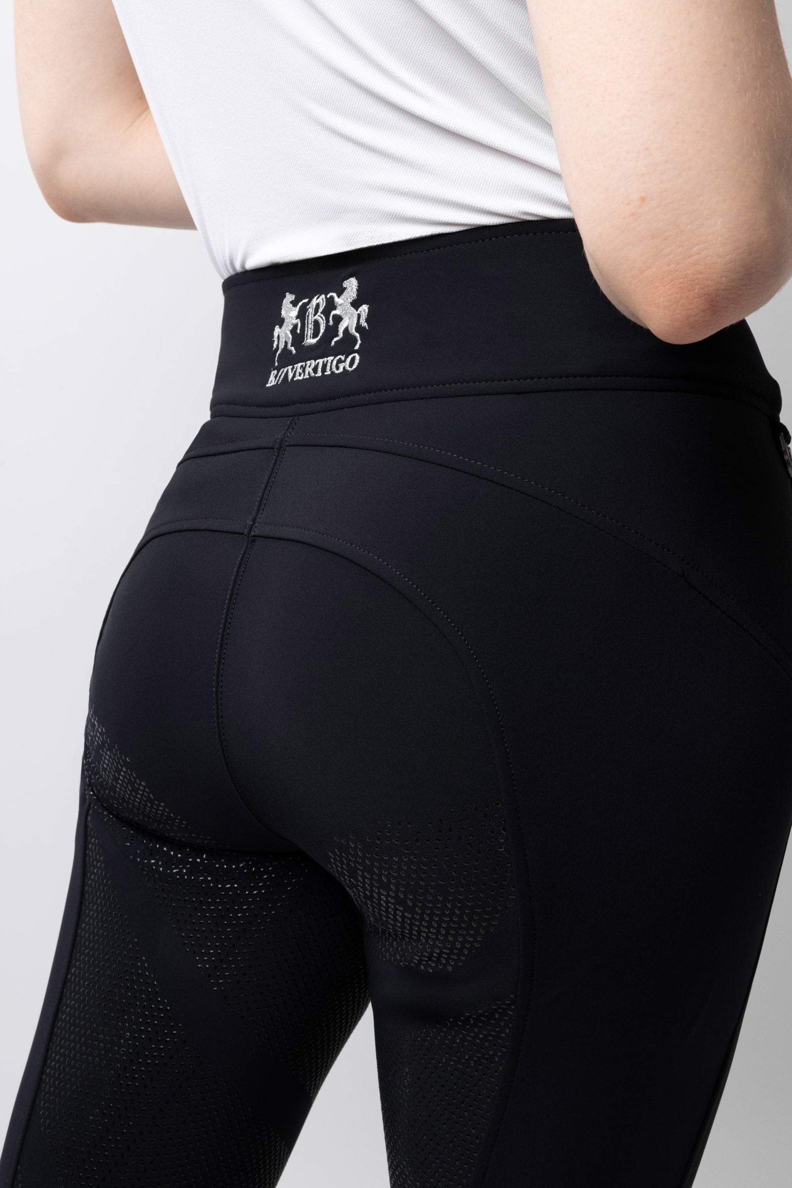 B Vertigo Justine Thermo Silicone Full Seat Breeches for Women Womens Breeches