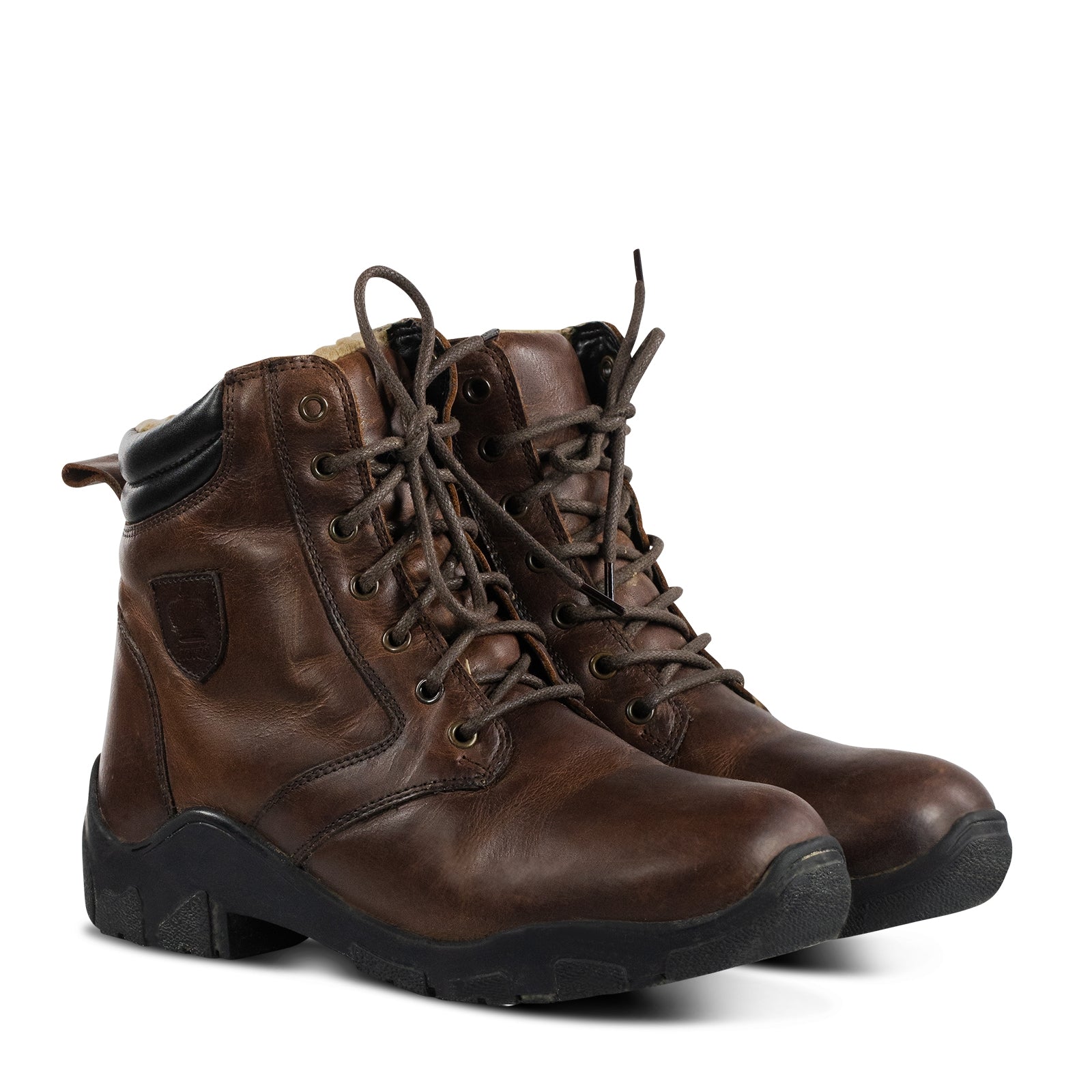 Horze Chamonix Women's Winter Leather Jodhpur Boots Riding Boots & Riding Shoes