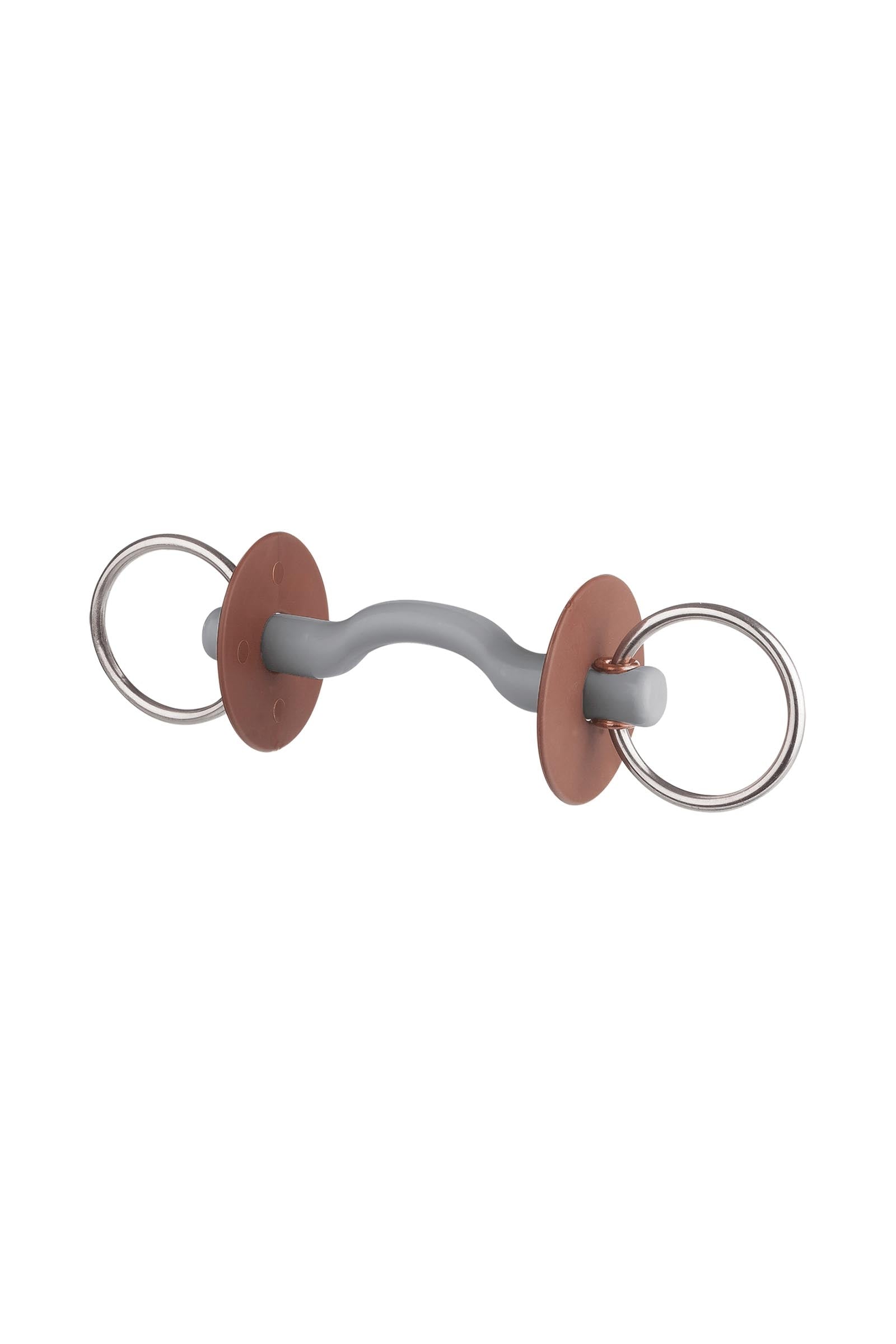 Beris beris Loose Ring Snaffle With Tongue Port, 18 mm, Hard (Rings: 6 cm) Horse Bits