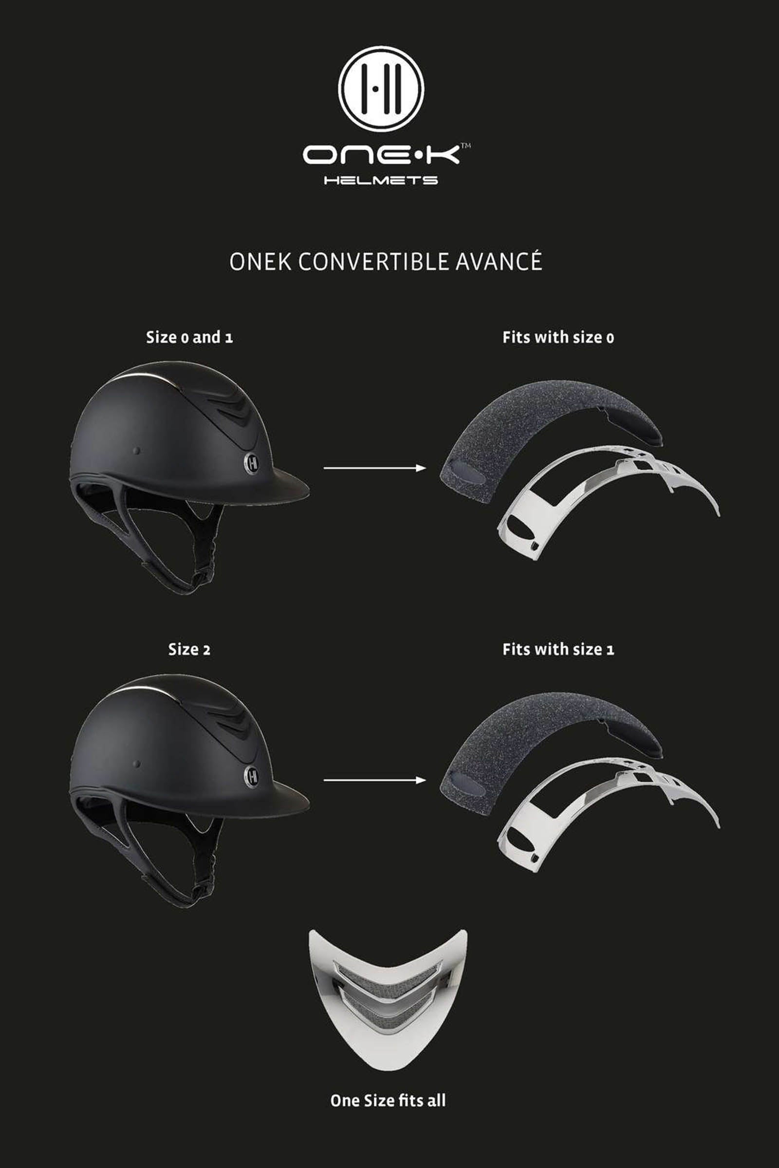 OneK Avance Convertible Glossy Helmet Safety Equipment