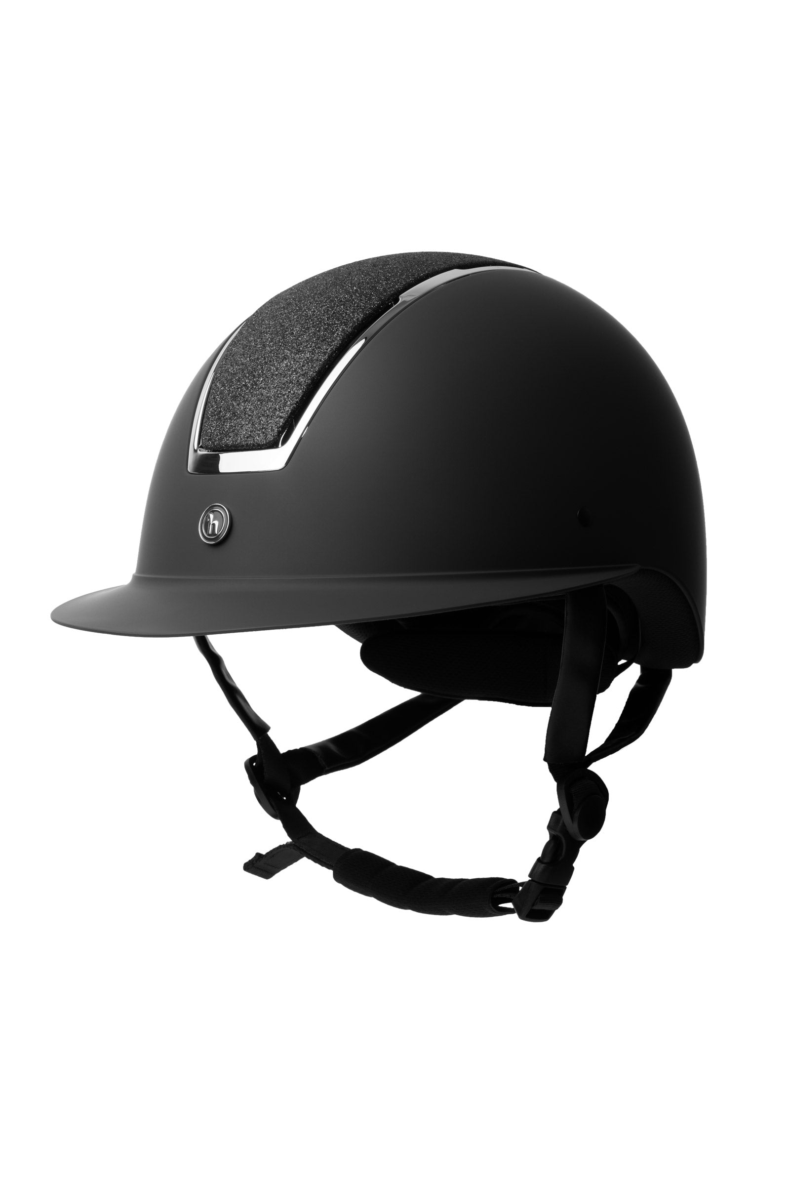 Horze Monarch II Metallic Glitter Helmet Safety Equipment