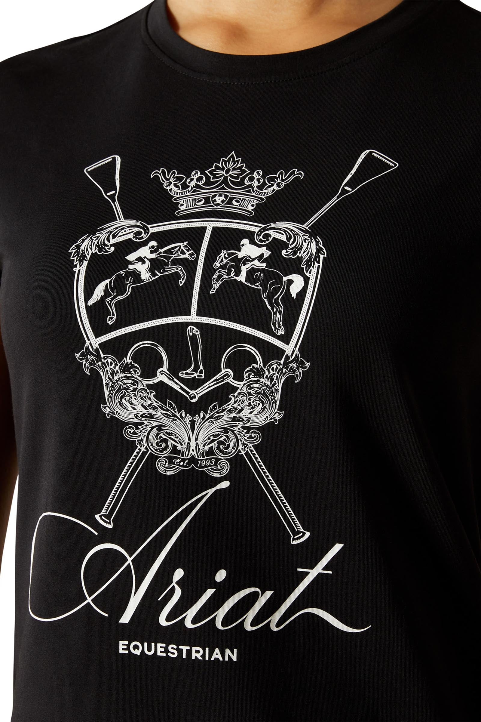 Ariat Ritzy Logo Kids´ Shortsleeved Shirt Young Rider Apparel