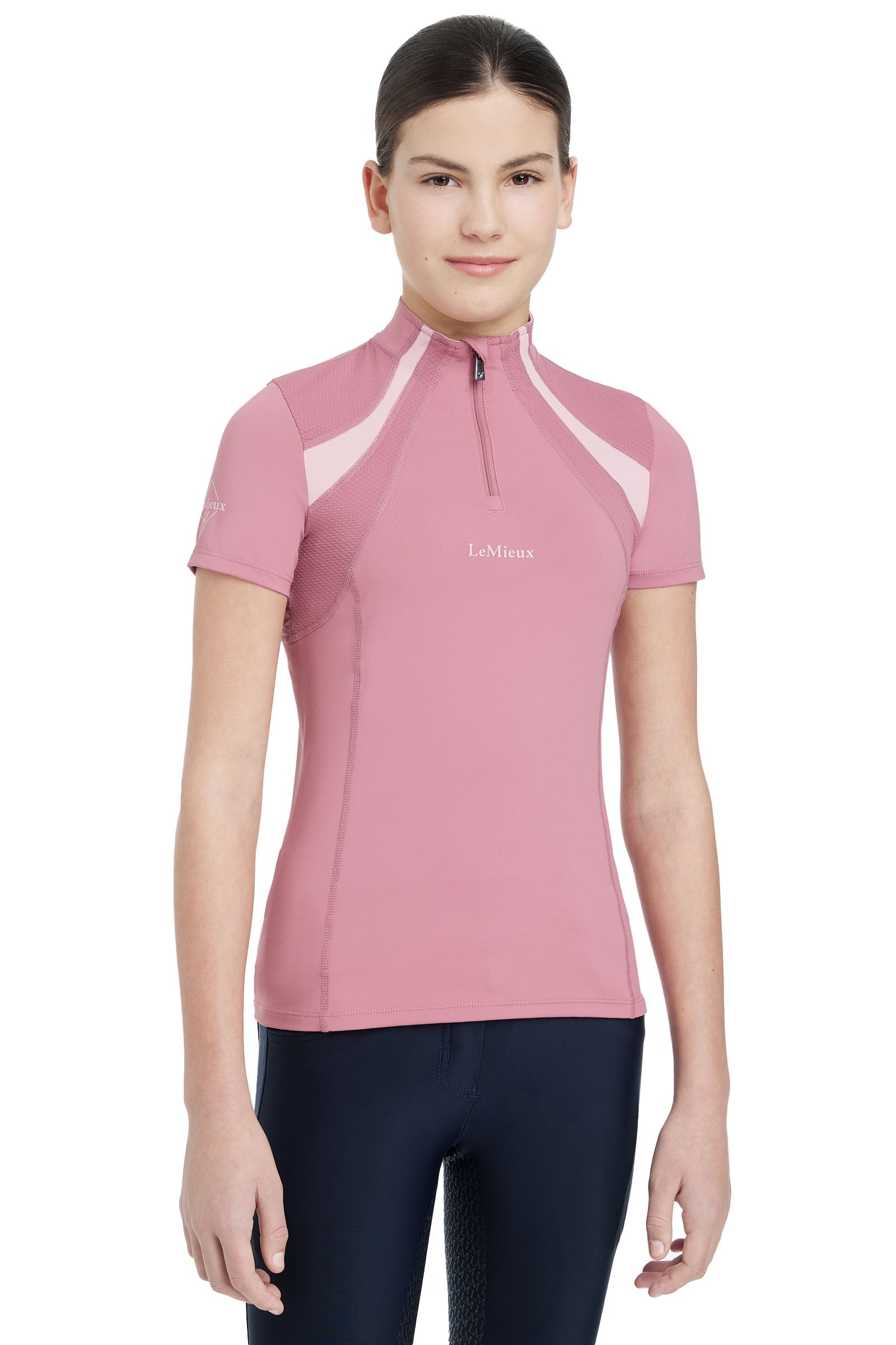 LeMieux Young Rider Short Sleeve Mia Mesh Base Layer Young Rider Apparel