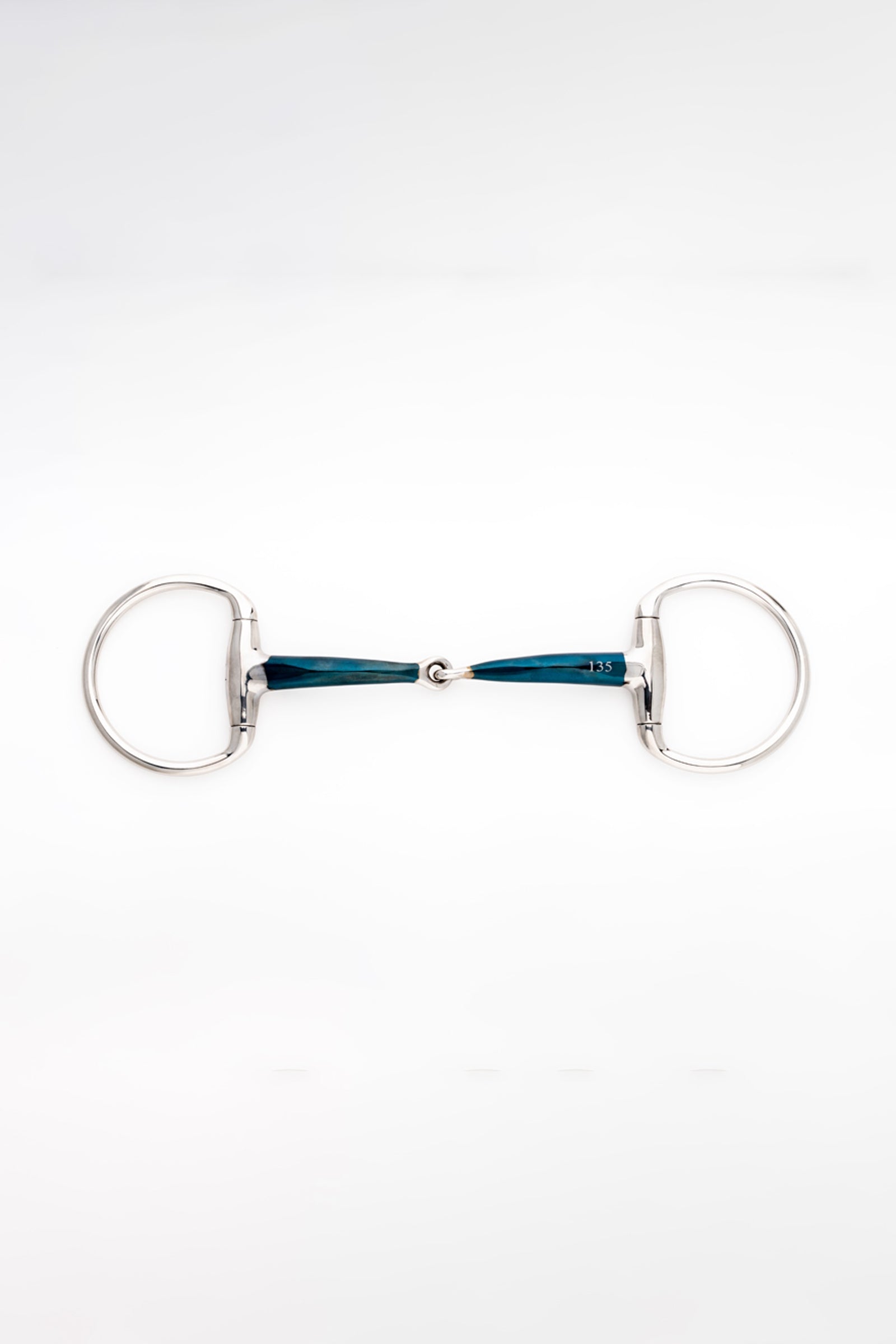 Kavalkade Ergonomic Eggbutt Snaffle Bit Single Jointed, 14 mm Horse Bits