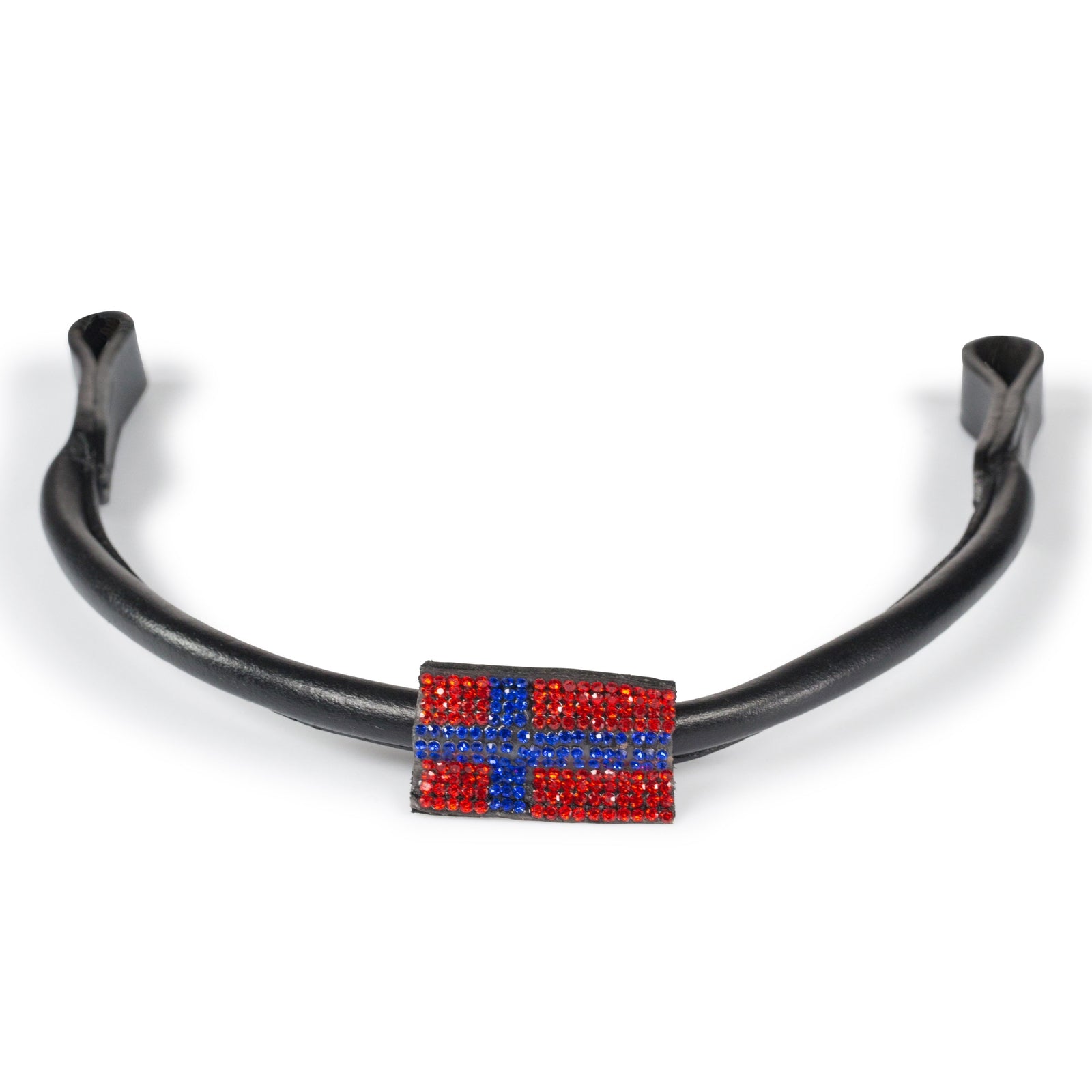 Horze Leather Flag Browband Bridles & Reins