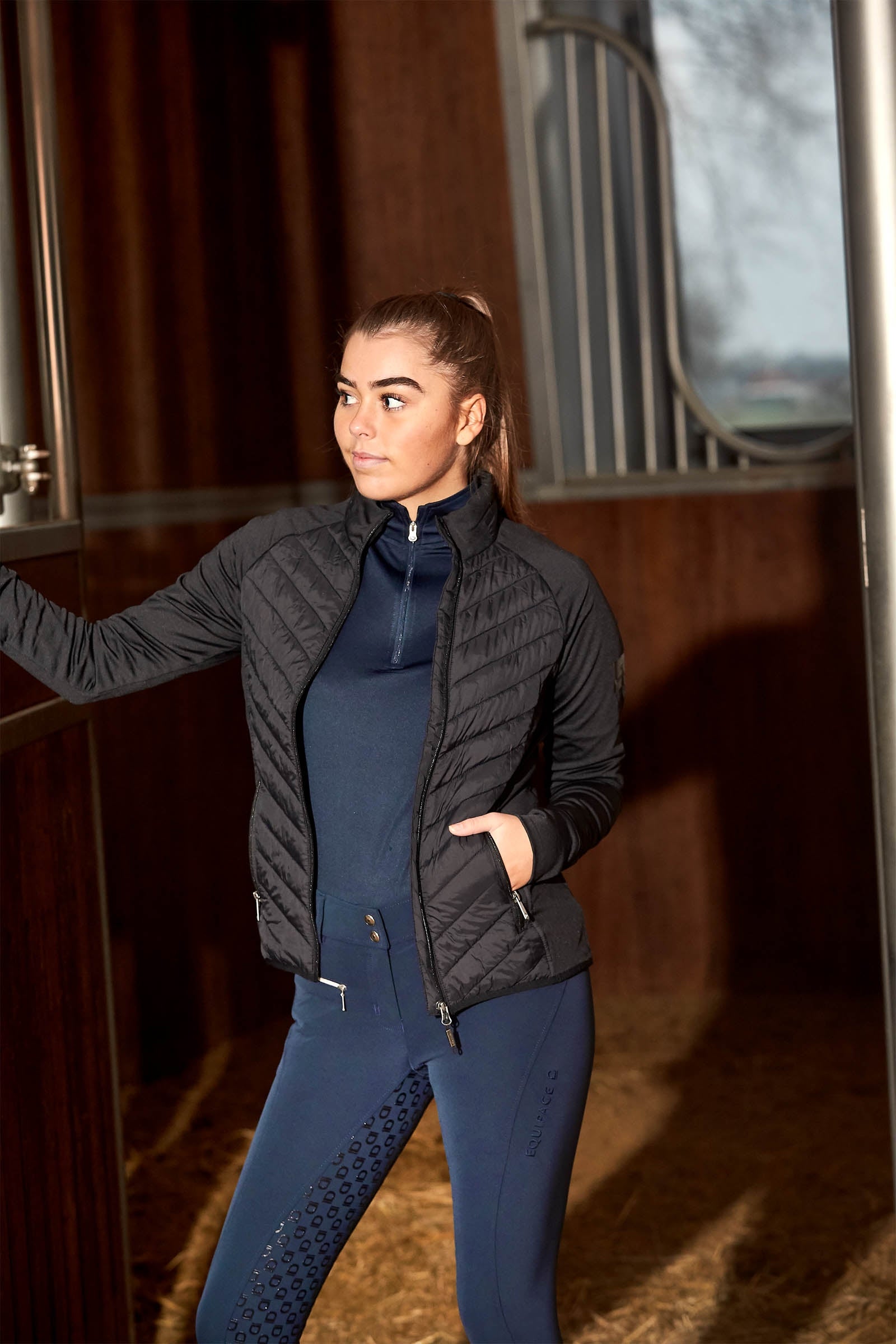 Equipage Canon Women´s Light Puffer Jacket Women’s Riding Clothing