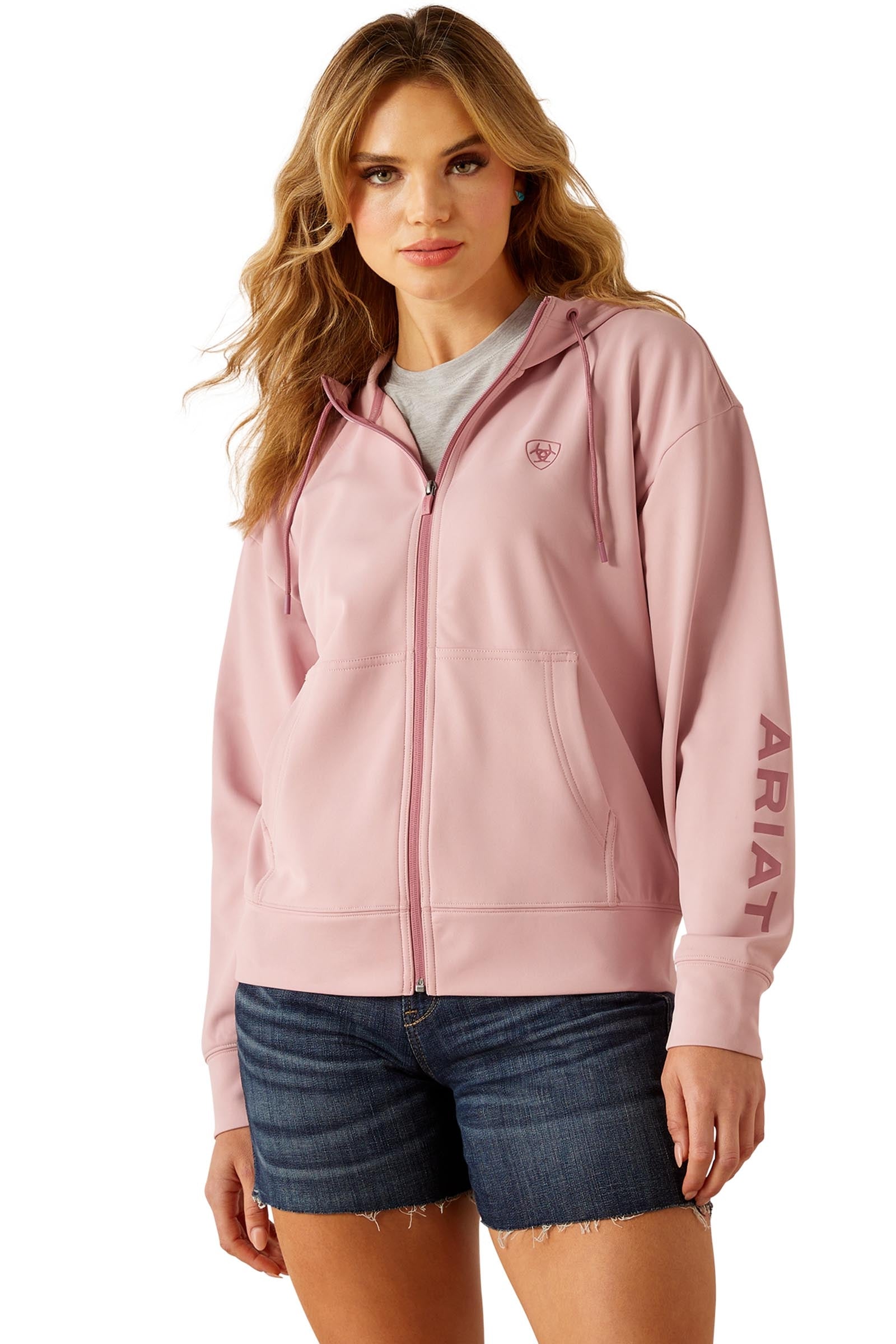 Ariat Breeze Women's Hoodie With Full Zip Women’s Riding Clothing