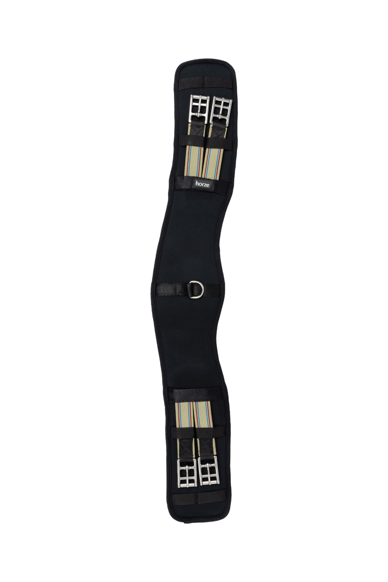 Horze Cavendish Shaped Dressage Memory foam Girth Saddles, Girths & Stirrups