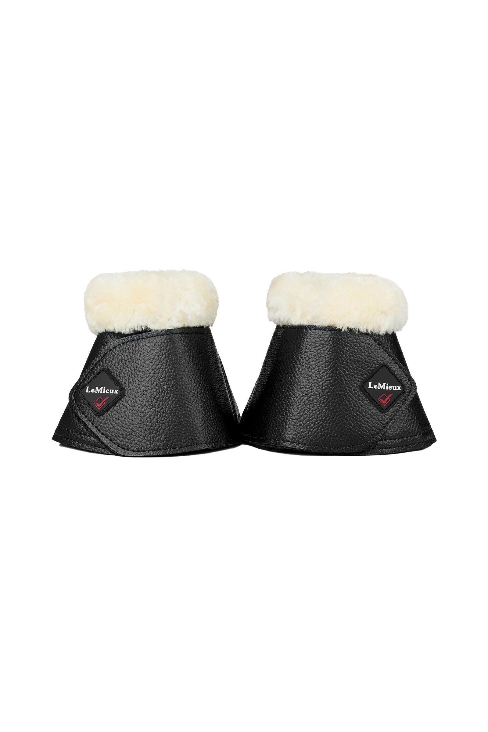 LeMieux Fleece WrapRound Over Reach Bell Boots Leg Protection & Hoof Protection for Horses