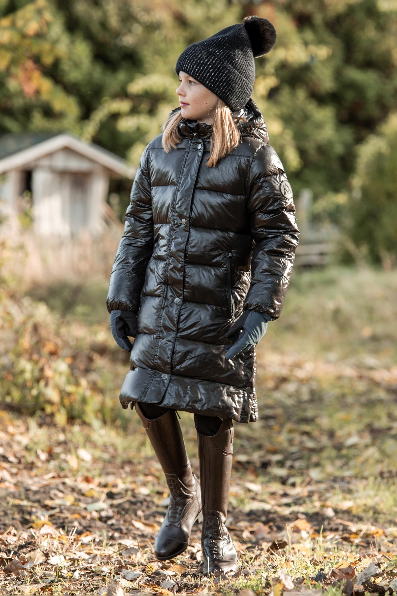 Mountain Horse Irma Kids´ Long Padded Coat Kids Apparel