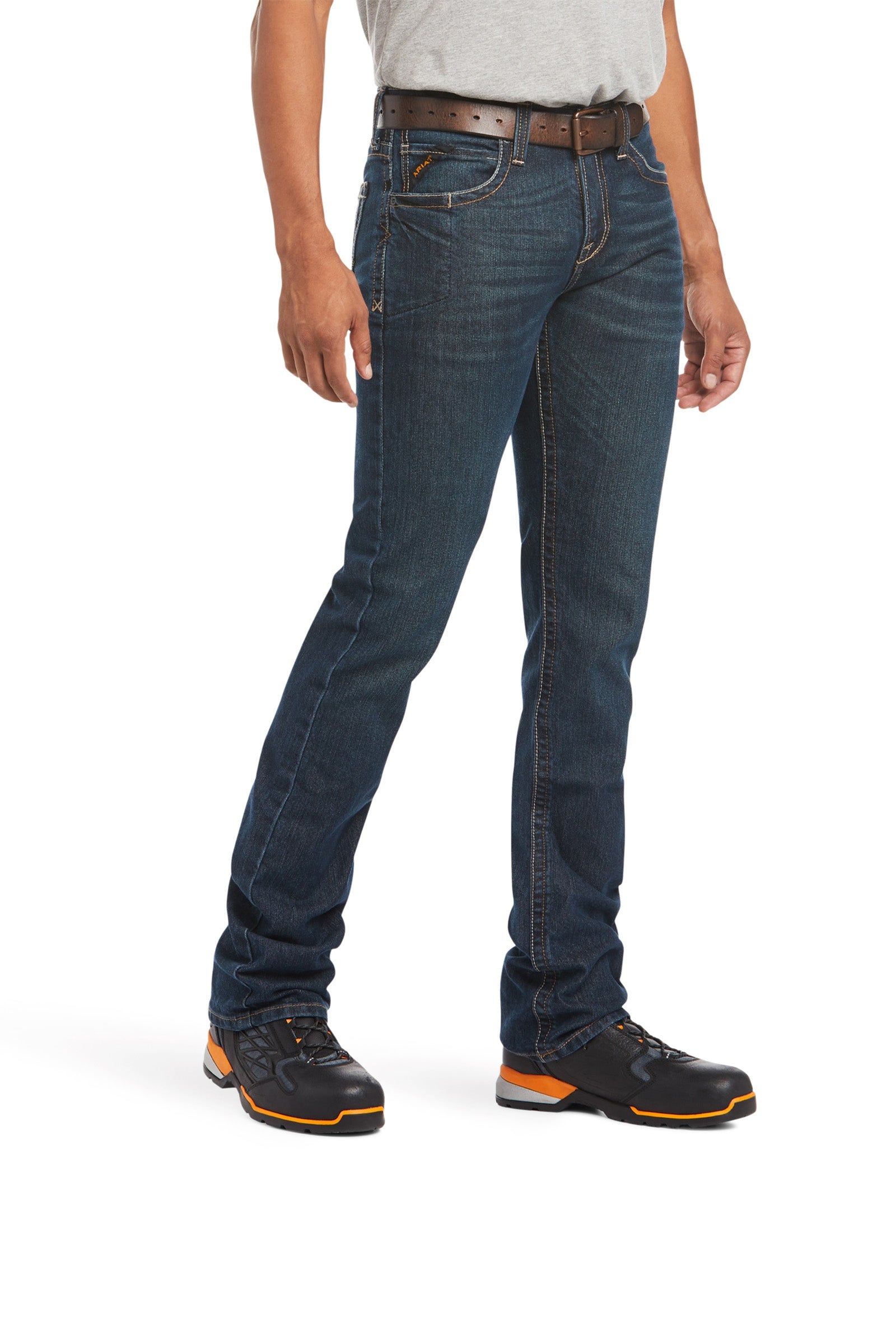 Ariat Men's Rebar M7 Slim Durastretch Straight Leg Jeans Mens Riding Clothing