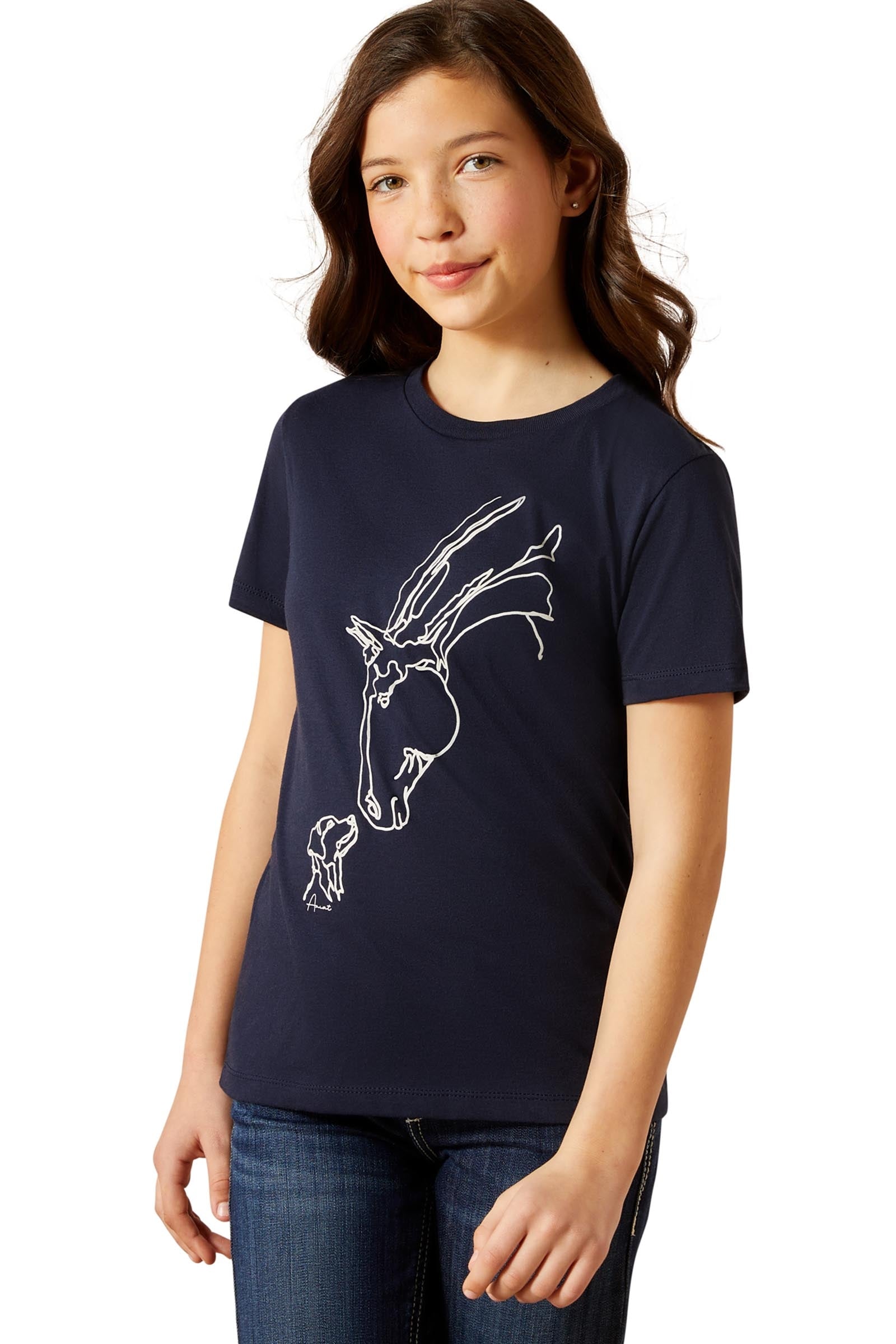 Ariat Hay Girl Kids´ T-Shirt Young Rider Apparel