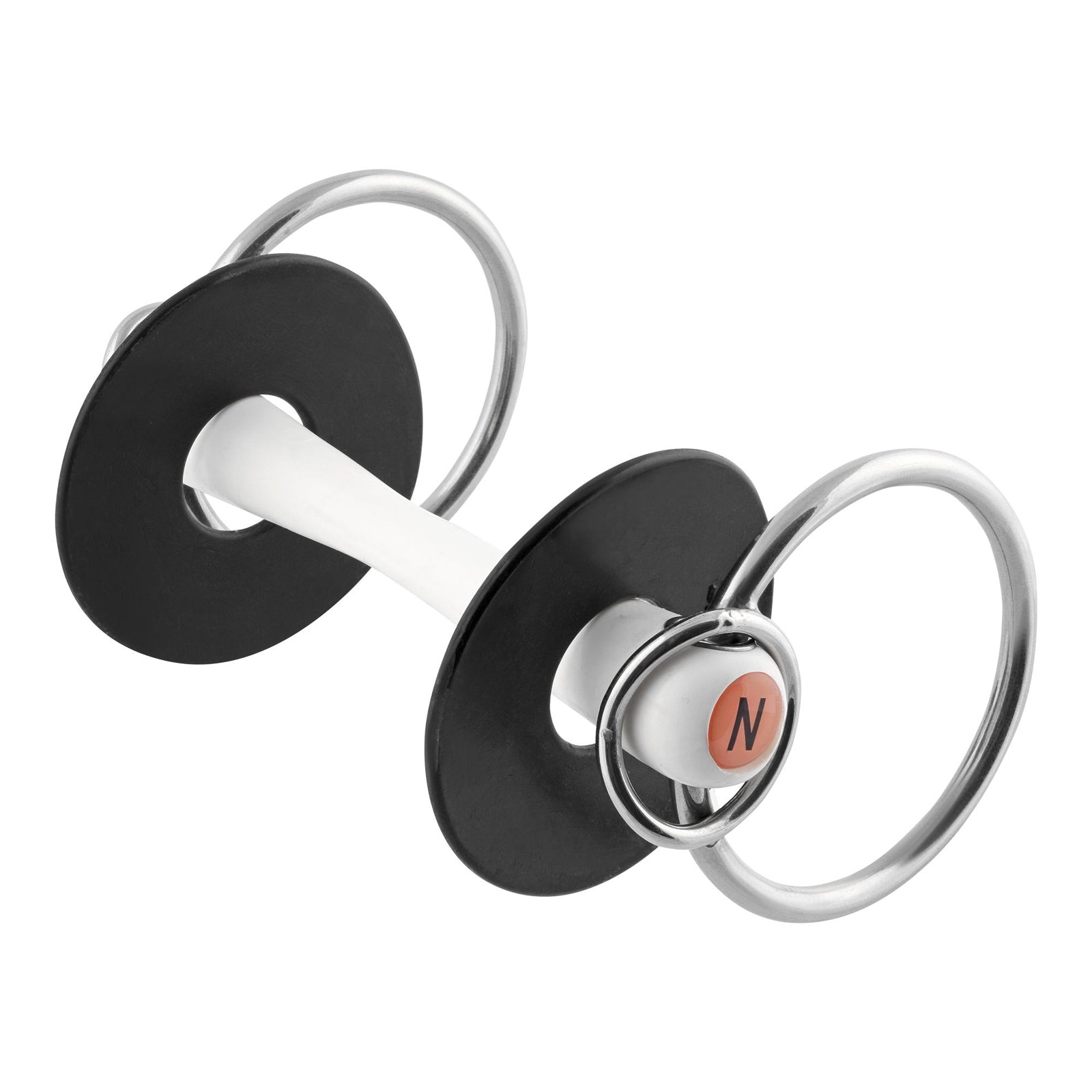 Sprenger Nathe Standard Bit 20mm w/ Additional Small Rings (70mm ring) Horse Bits