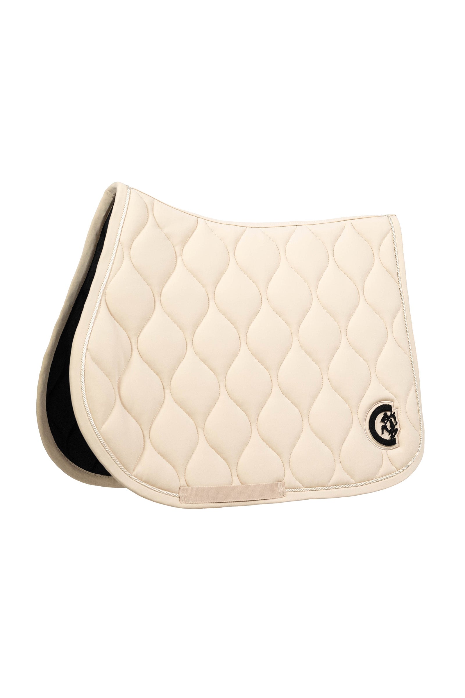 Kentucky Horsewear Saddle Pad Wave 3D Logo Show Jumping Saddle Pads
