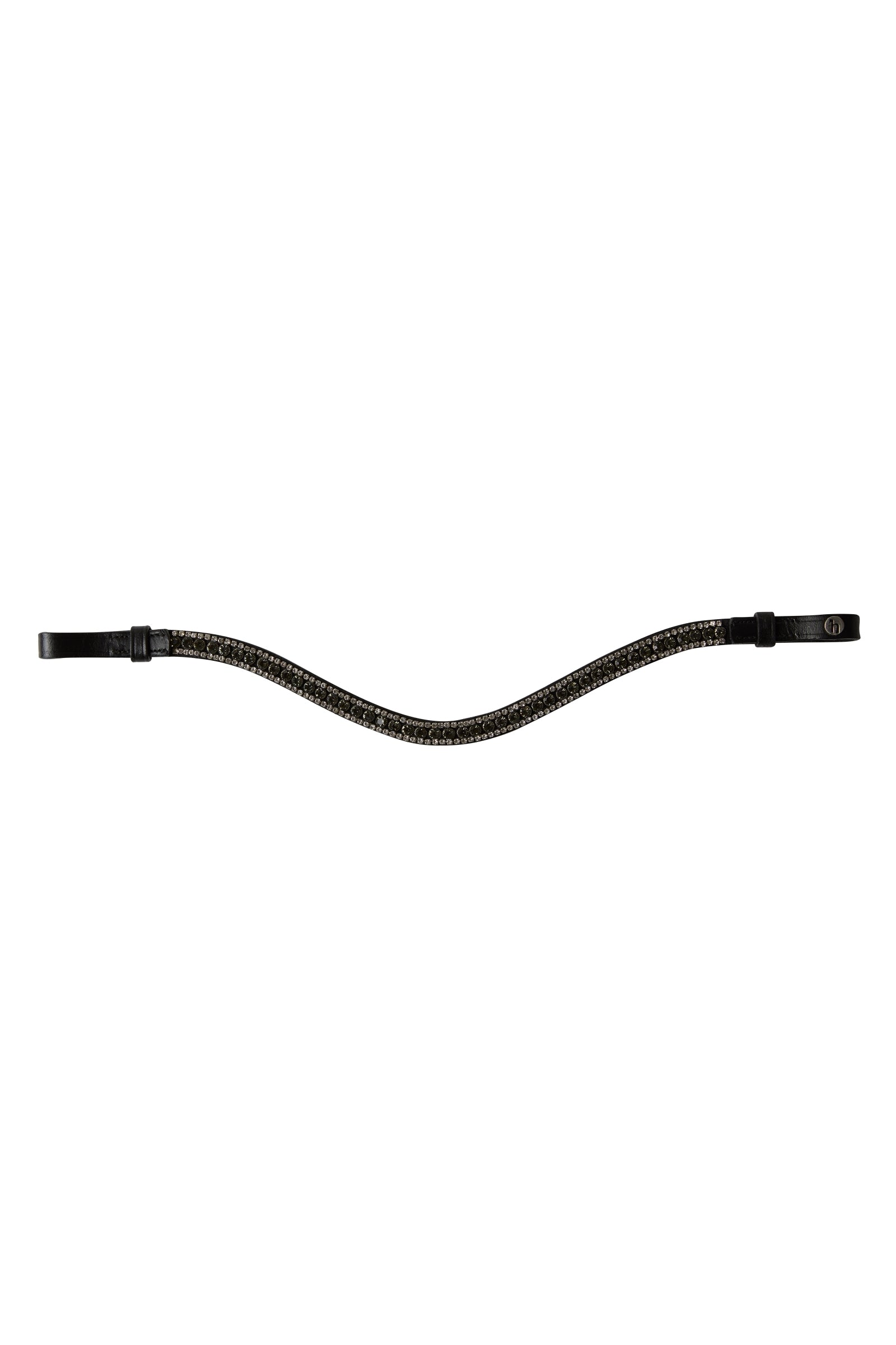 Horze Columbia Brow Band with Crystals Bridles & Reins