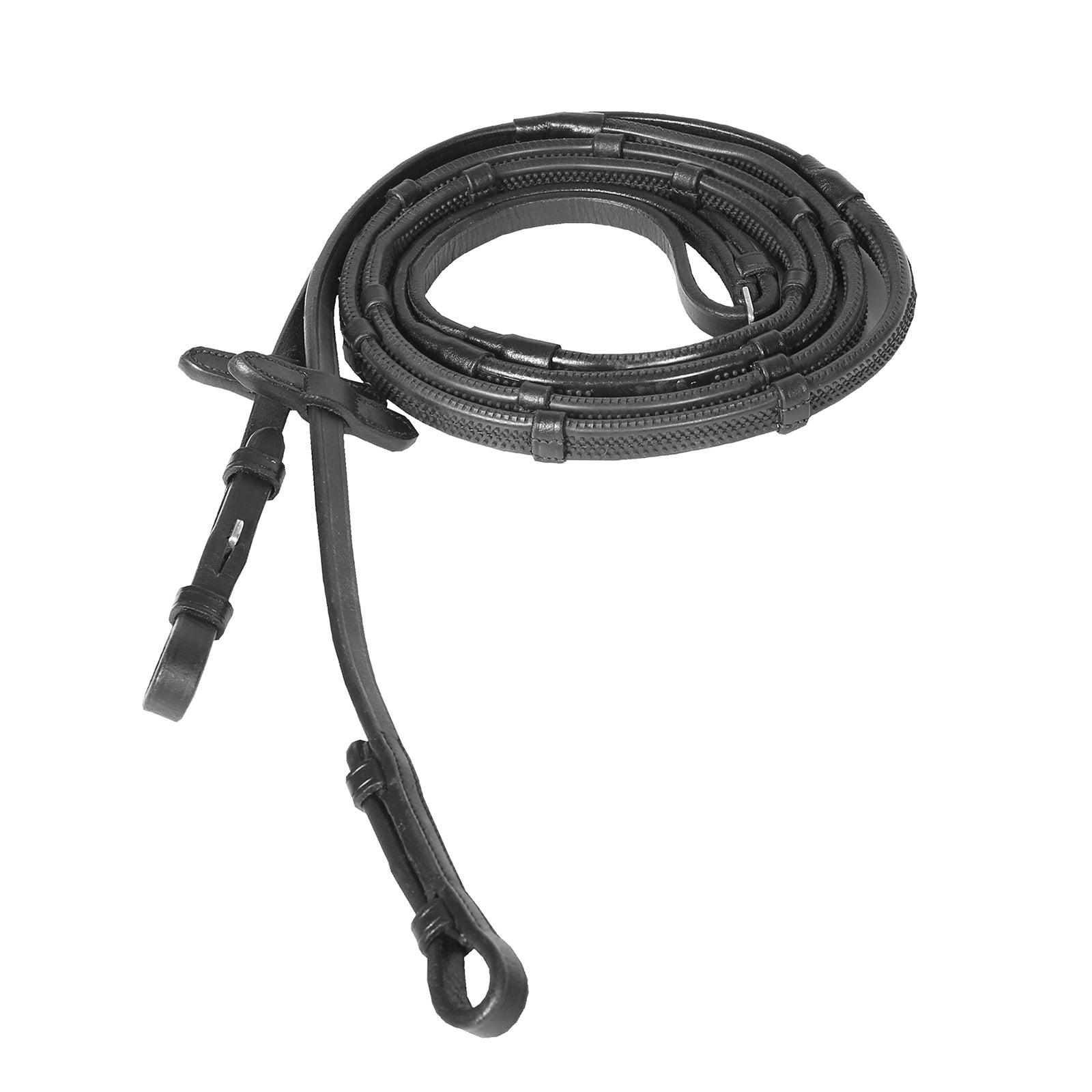 Horze Soft Grip Rubber Reins w/stoppers Bridles & Reins