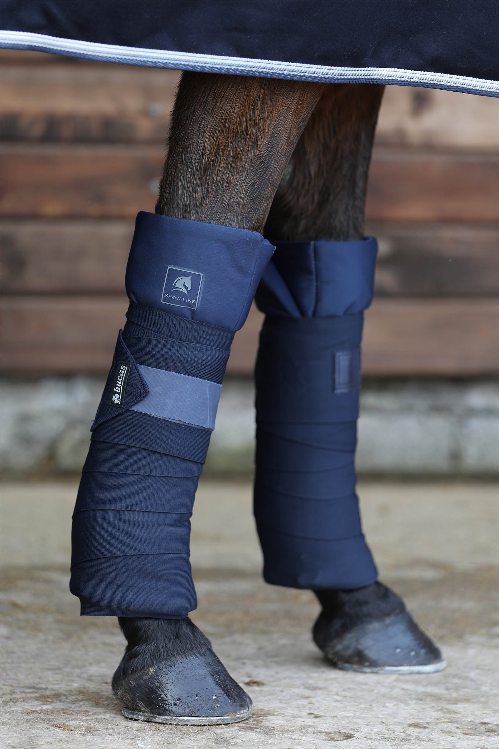 Bucas Show-Line Leg Wraps (Set of 4) Leg & Hoof Protection