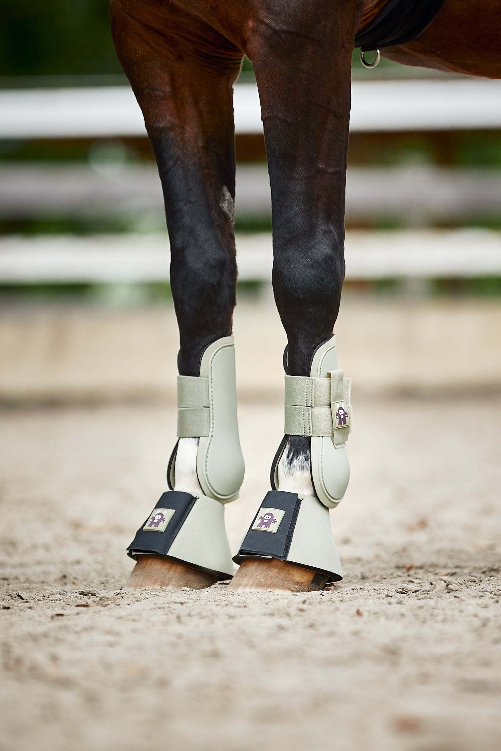 Horze Monster Pony Tendon Boots Leg & Hoof Protection