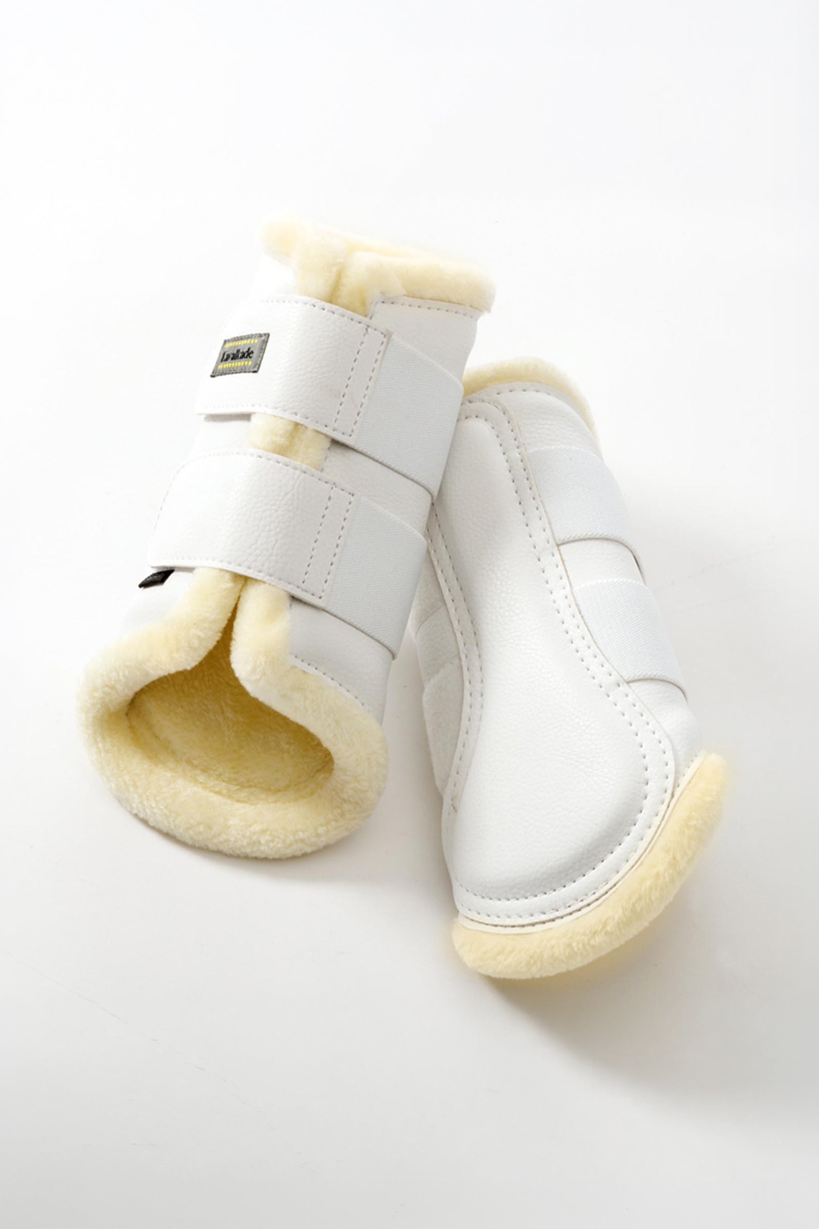 Kavalkade Anatomic Synthetic Leather Boots With Faux Fur Leg & Hoof Protection