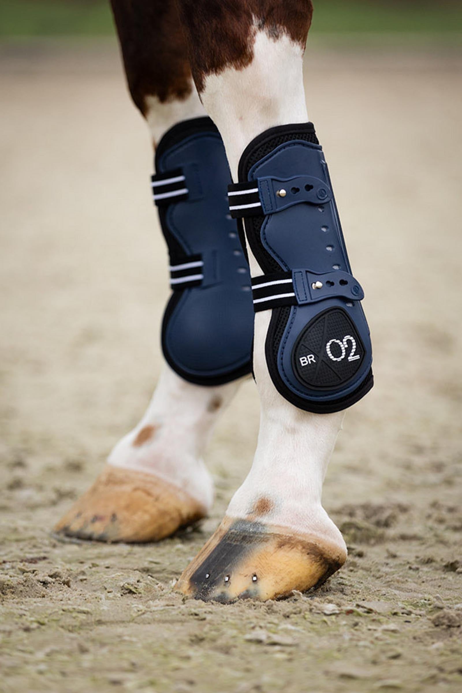 BR XO2 Tendon Boots Leg Protection & Hoof Protection for Horses