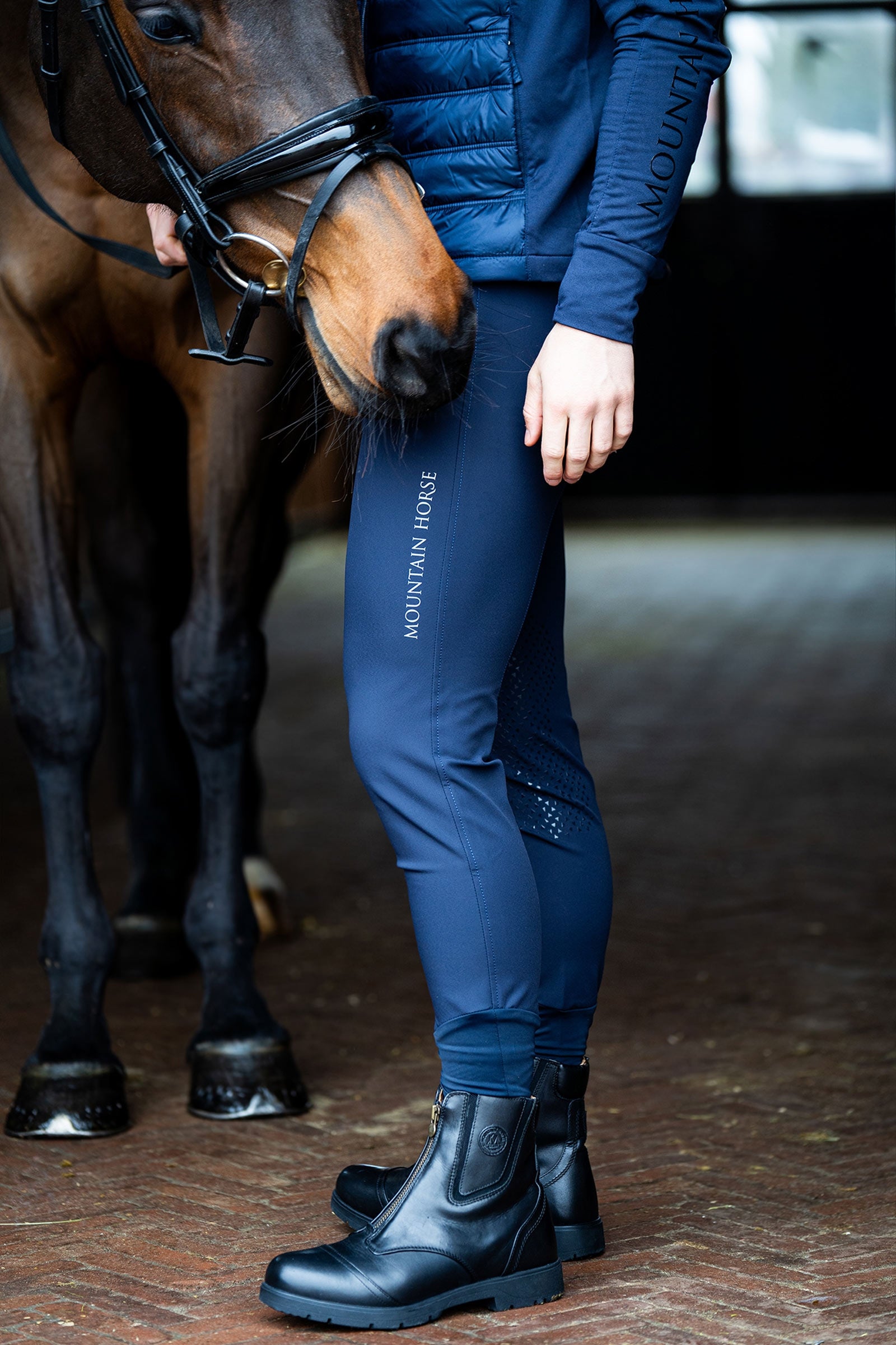 Mountain Horse Robin Men's Knee Grip Breeches Mens Riding Clothing