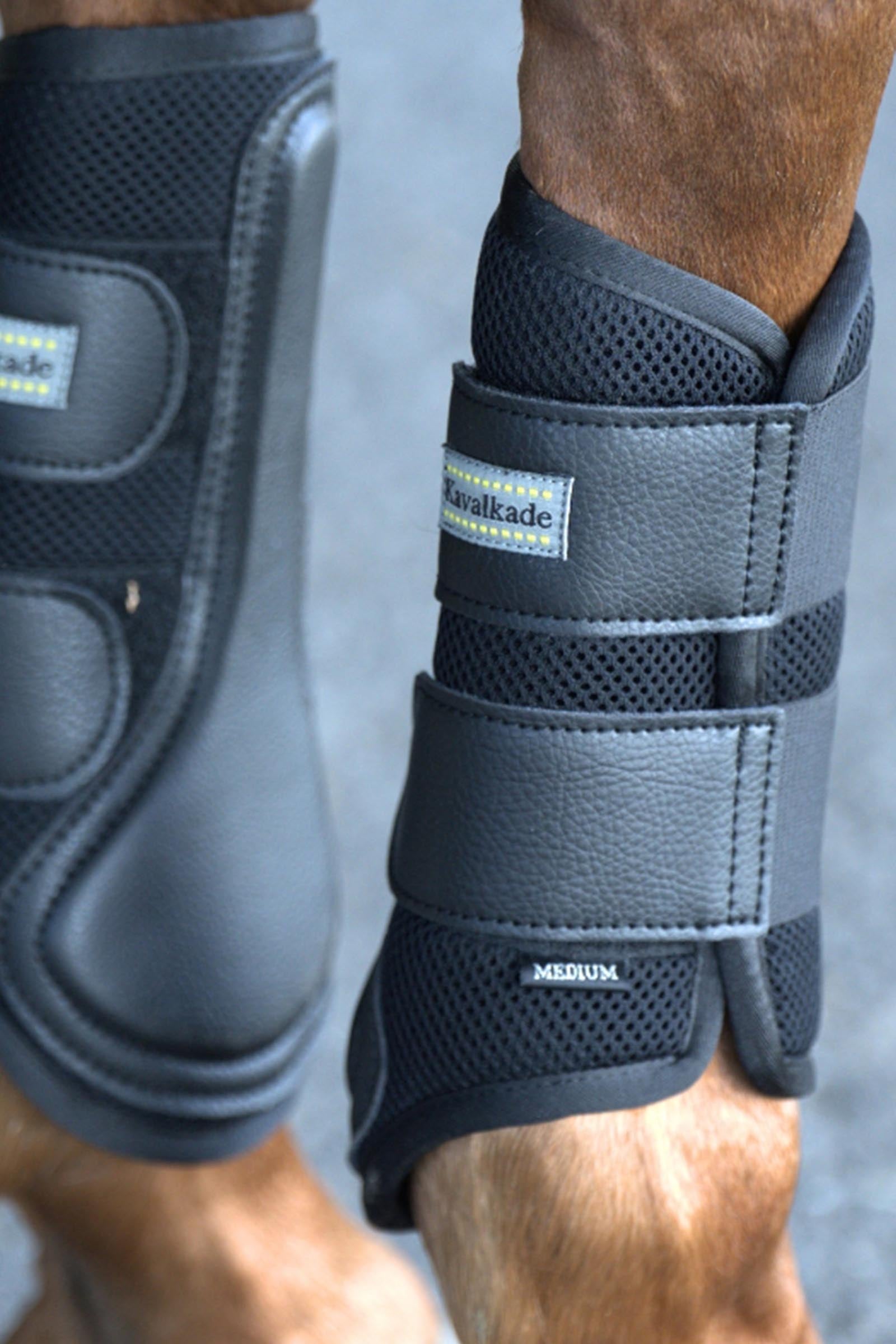 Kavalkade Anatomic Mesh Tendon Boots Leg Protection & Hoof Protection for Horses