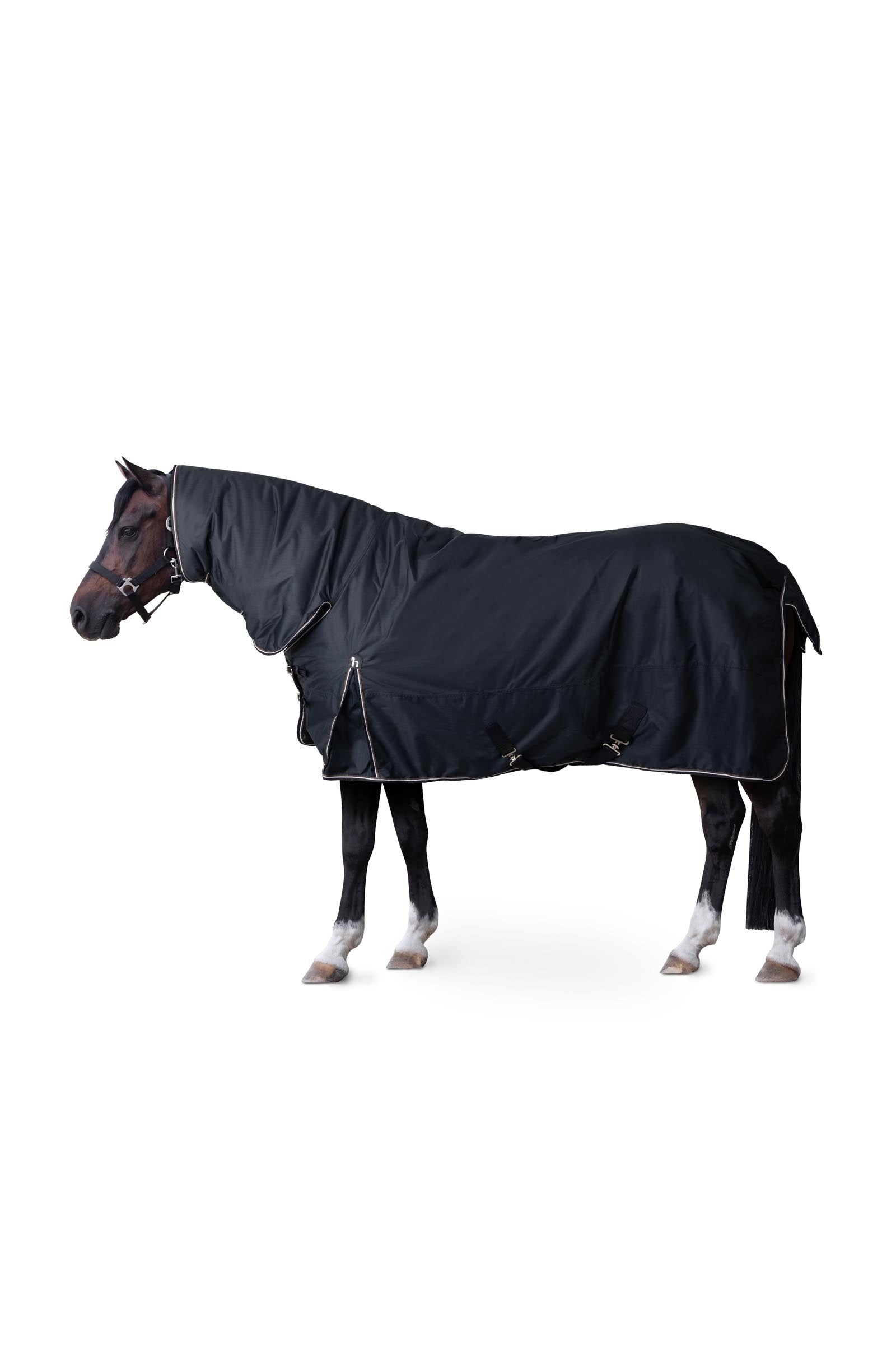 Horze Glasgow Full Neck Pony Turnout Rug, 100g Horse Rugs