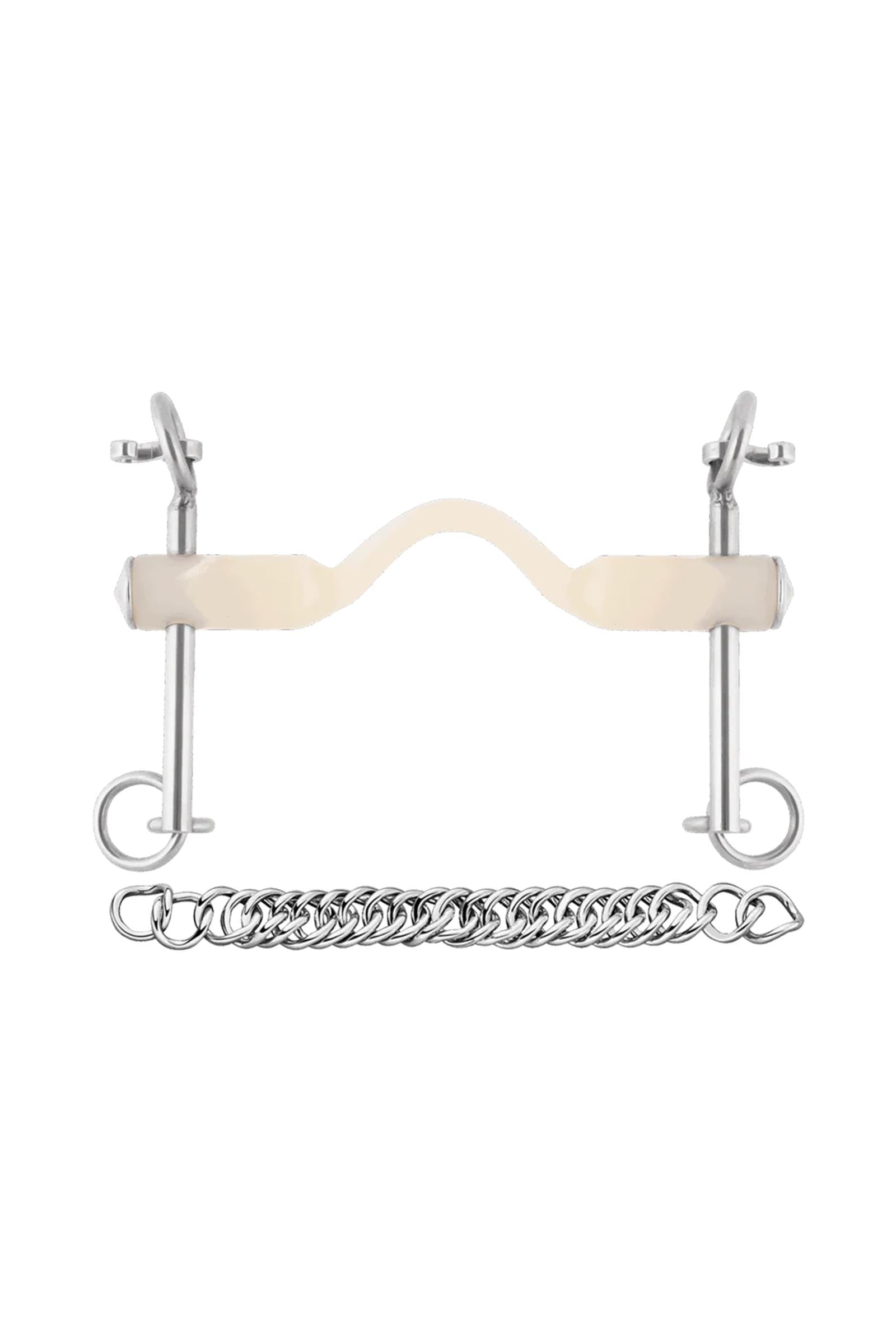 Sprenger Nathe Weymouth 20mm w/ Port, Short Shanks, Thermoplastic Horse Bits