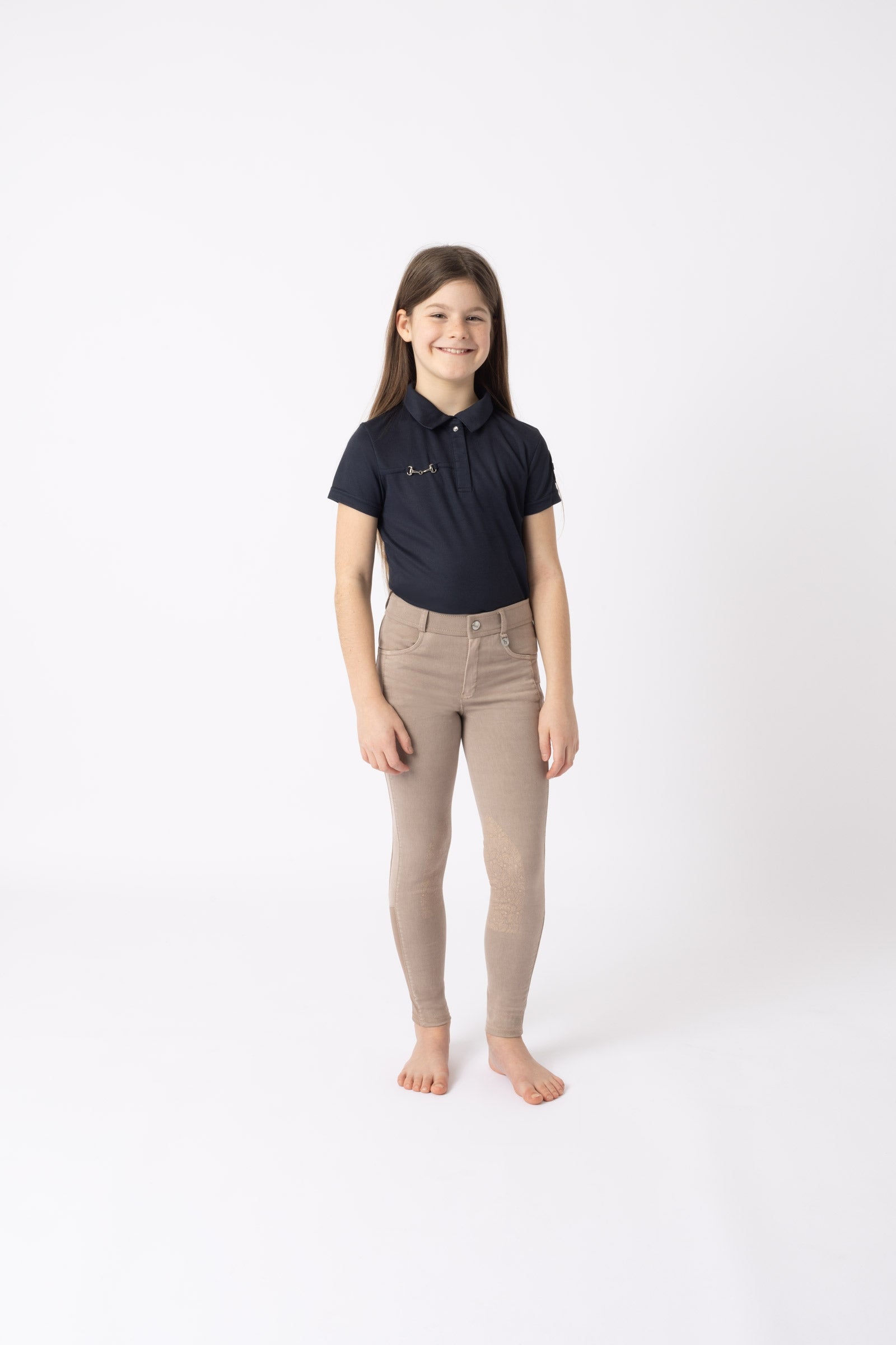Horze Suki Kids Knee Grip Breeches Kids Apparel