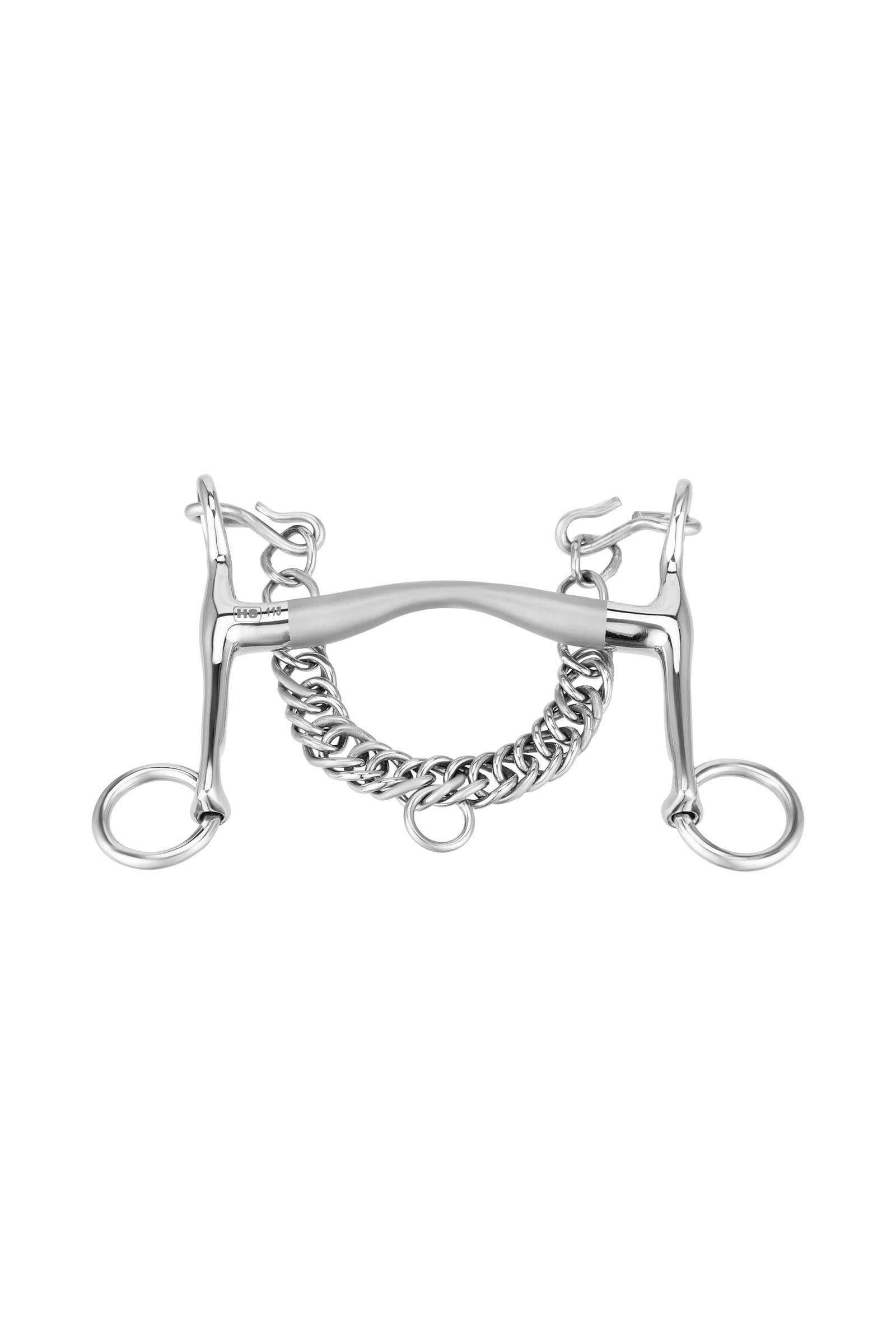 Sprenger Satinox Weymouth, 14mm, 5cm Cheeks, Stainless St. Horse Bits