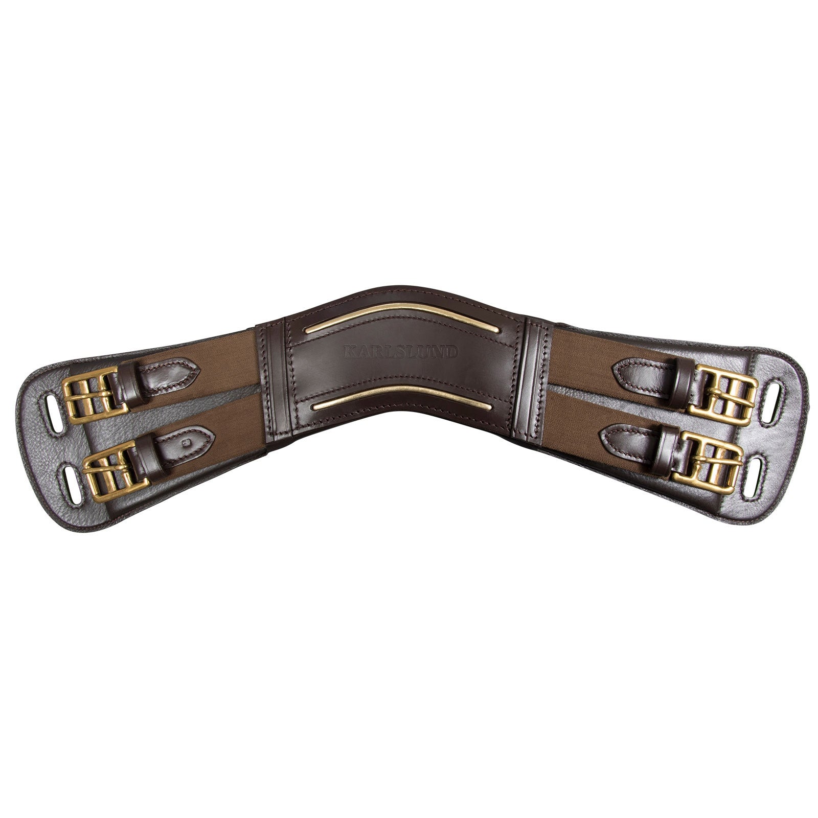 Karlslund Anatomical leather girth Saddles, Girths & Stirrups