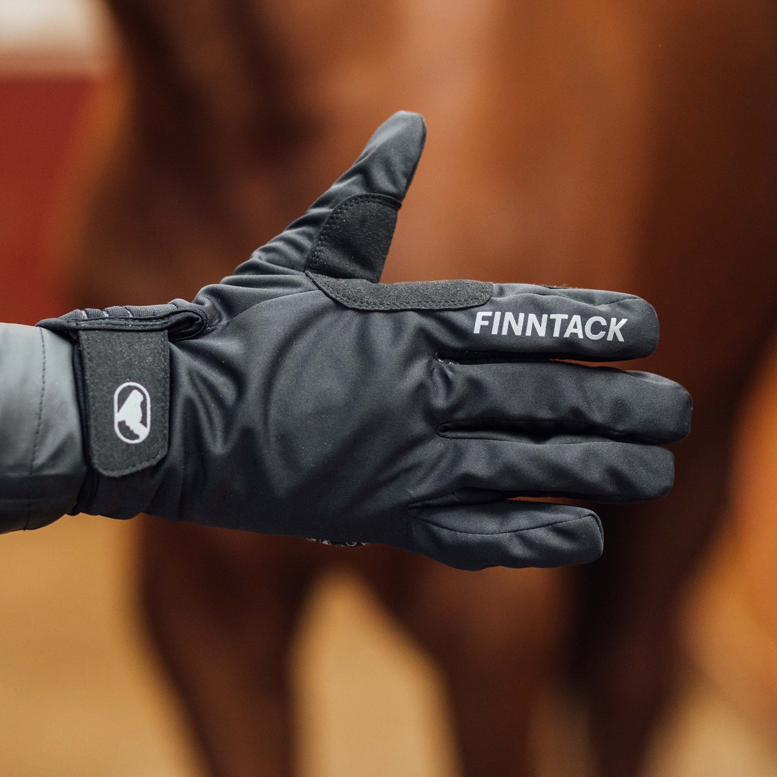 Finntack Pro Softshell Gloves Riding Gloves