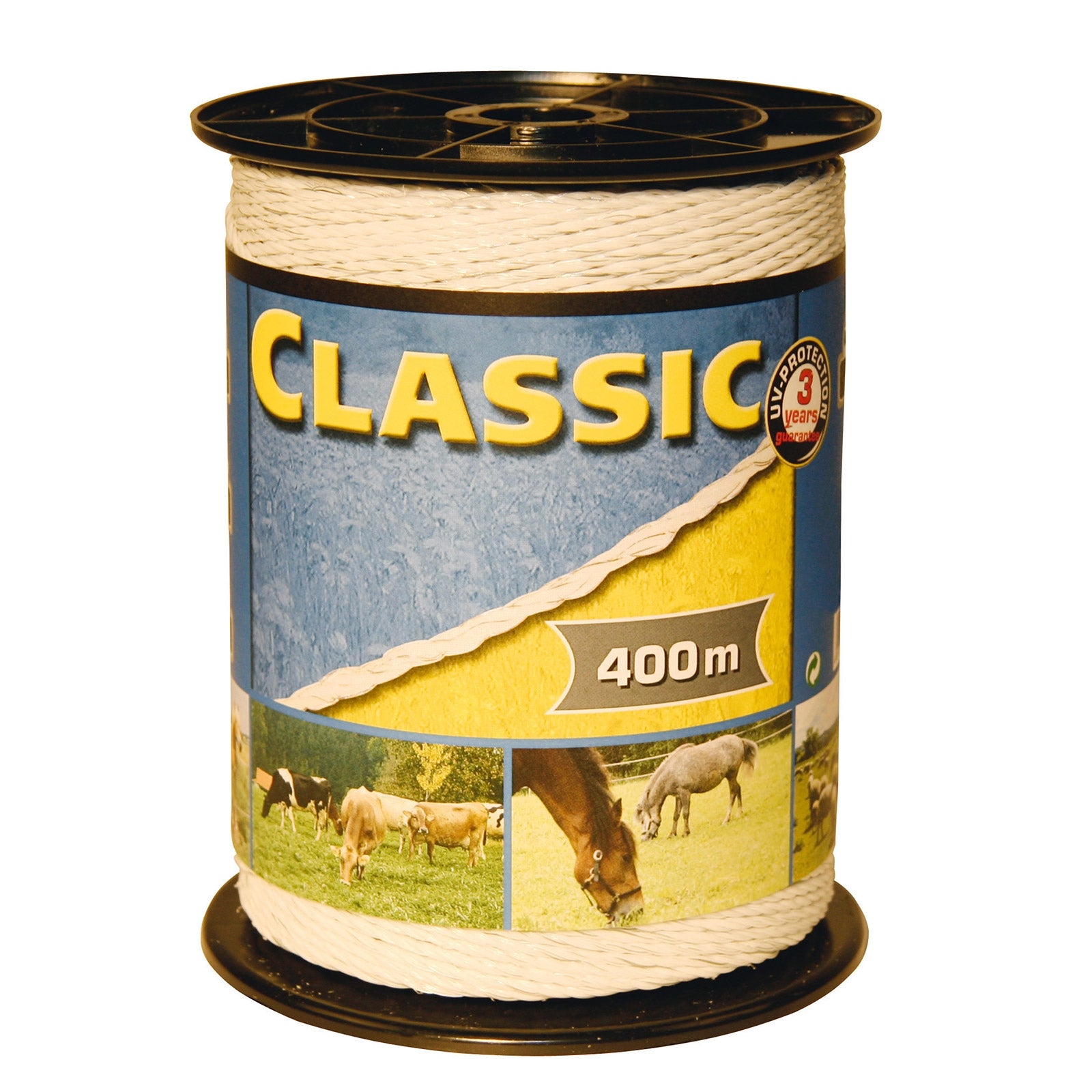 Kerbl Polywire Classic 400 m, 9x0,20 niro Fencing Supplies