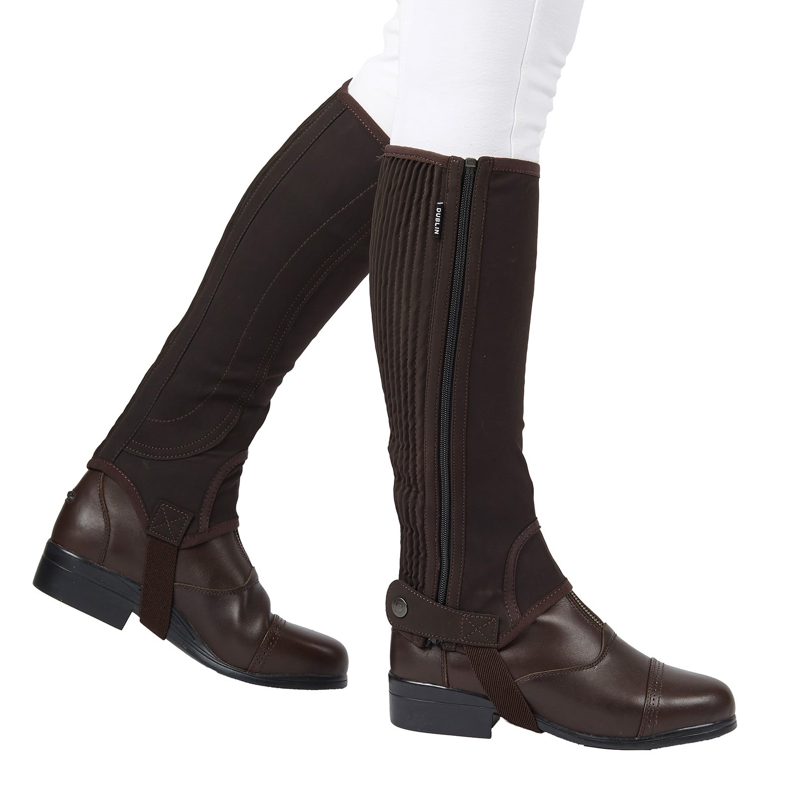 Dublin Easy-care Half Chaps Riding Boots & Riding Shoes