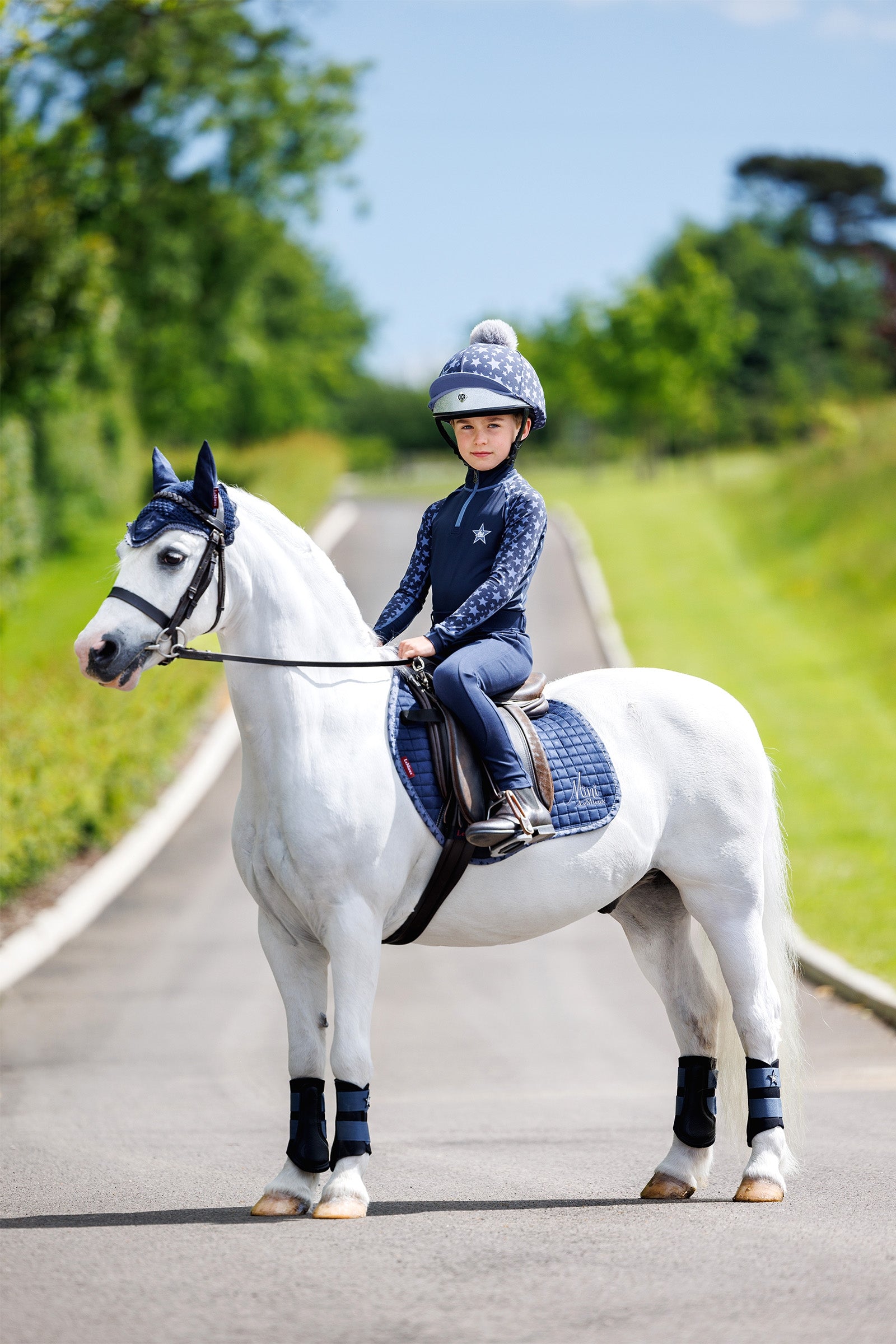 LeMieux Mini Fly Hood Saddle Pads