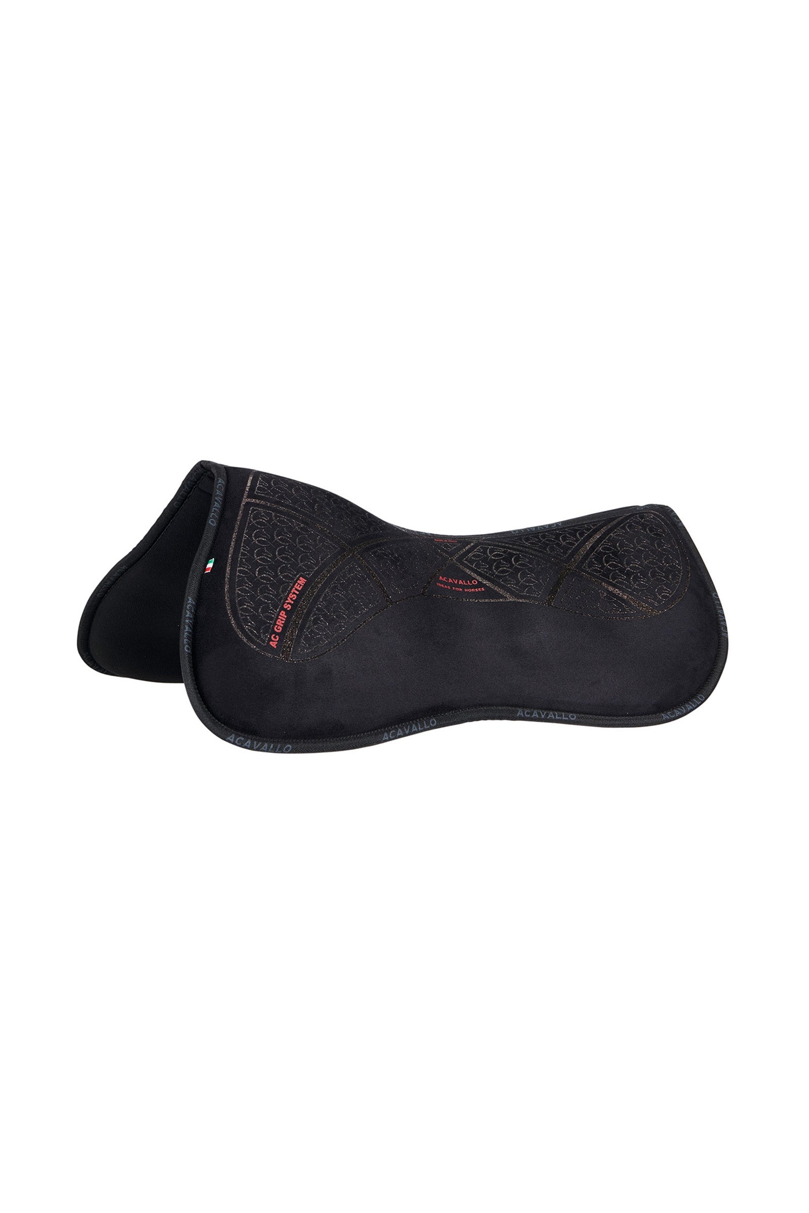Acavallo AC-Grip System & Memory Foam Half Pad Saddle Pads