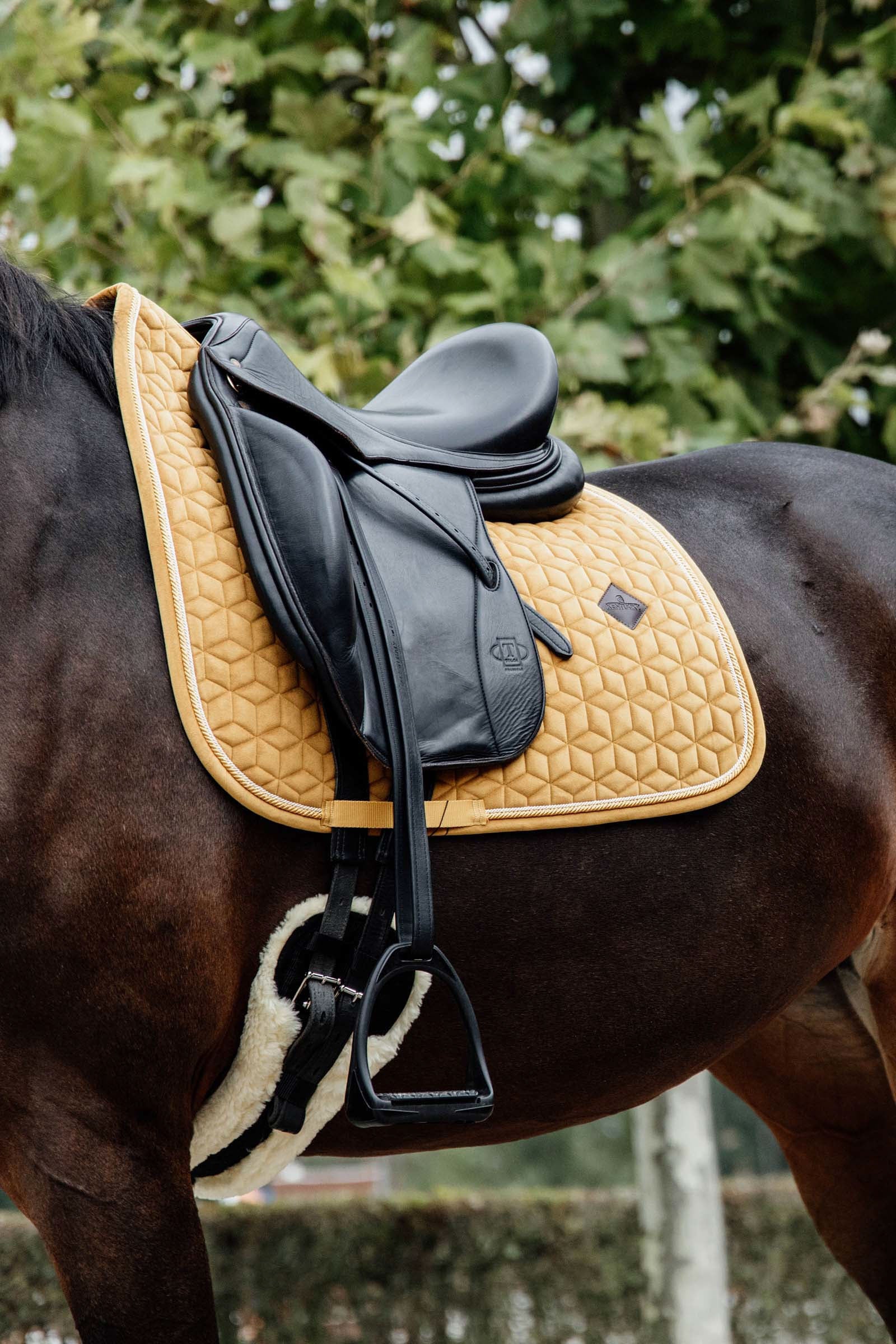 Kentucky Horsewear Velvet Dressage Saddle Pad Saddle Pads