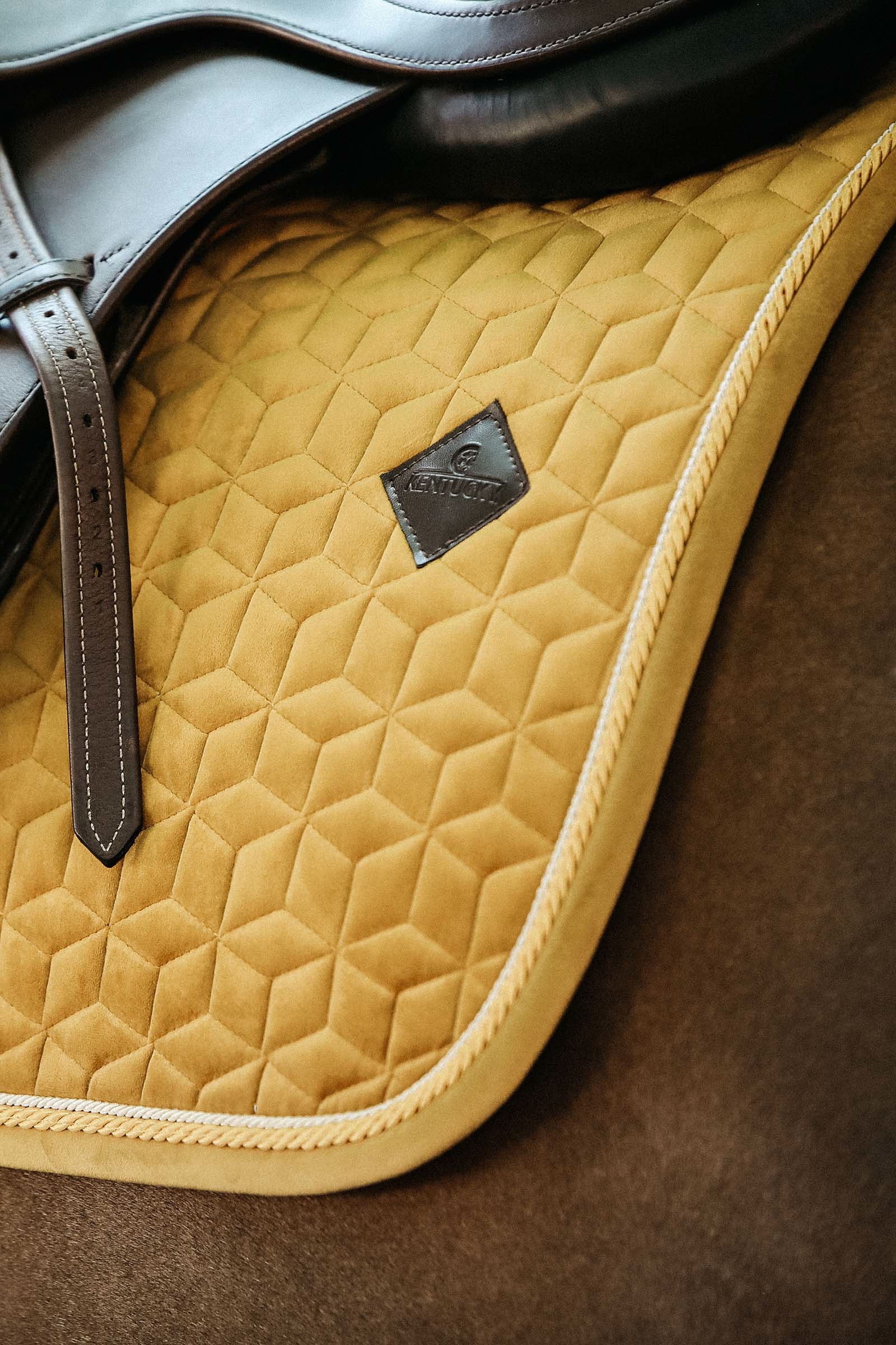 Kentucky Horsewear Velvet Jumping Saddle Pad Saddle Pads