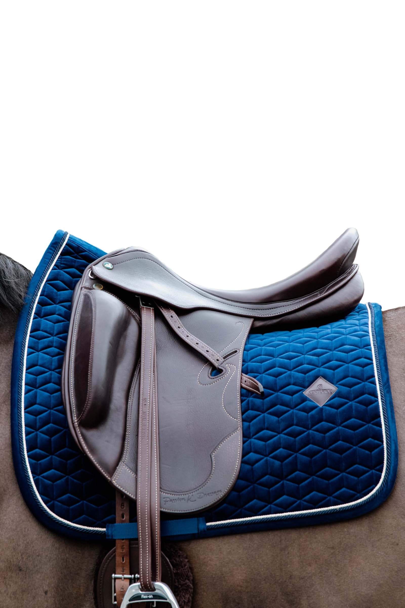 Kentucky Horsewear Basic Velvet Dressage Saddle Pad Saddle Pads