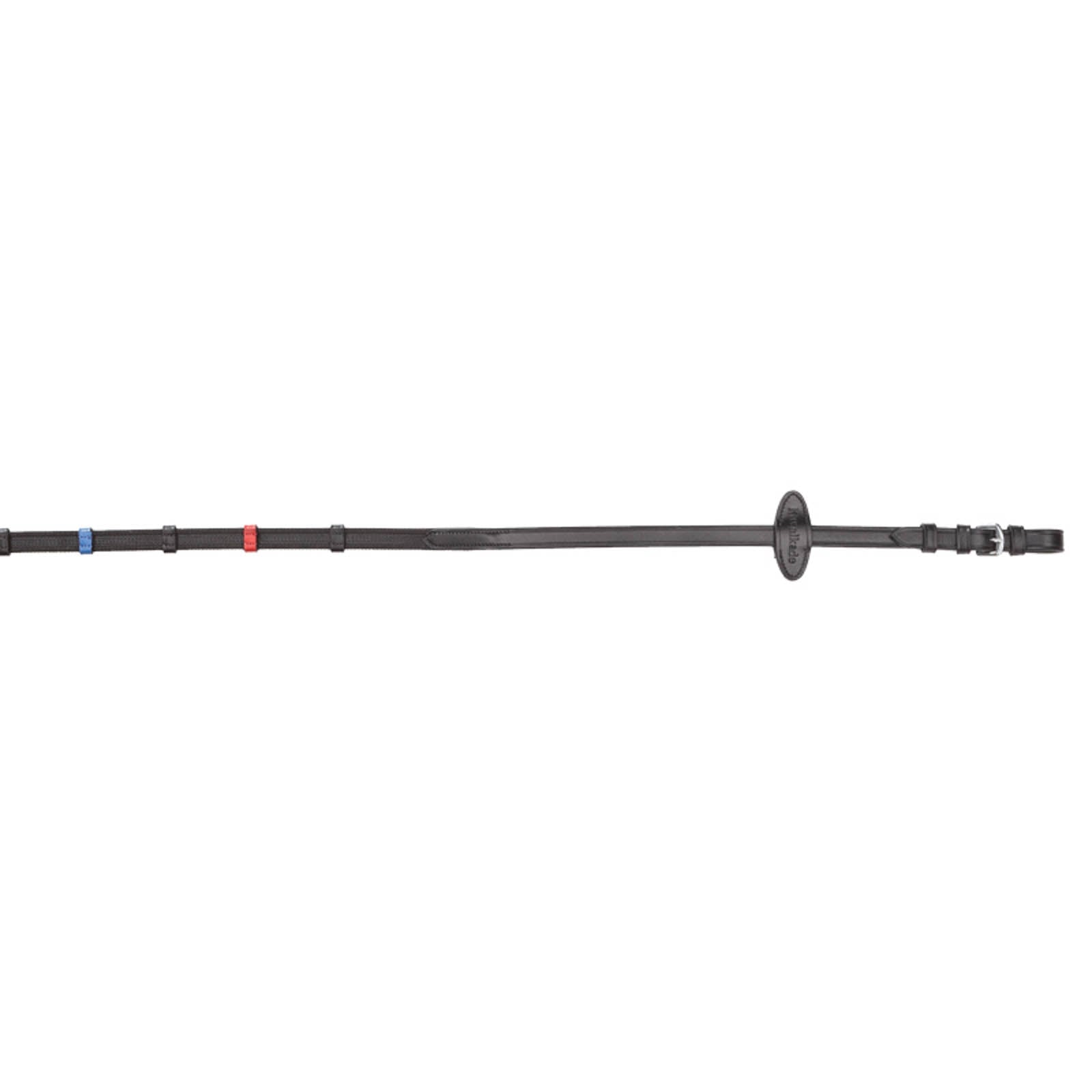 Kavalkade Training Rubberised Reins With Stops, 16 mm Bridles & Reins