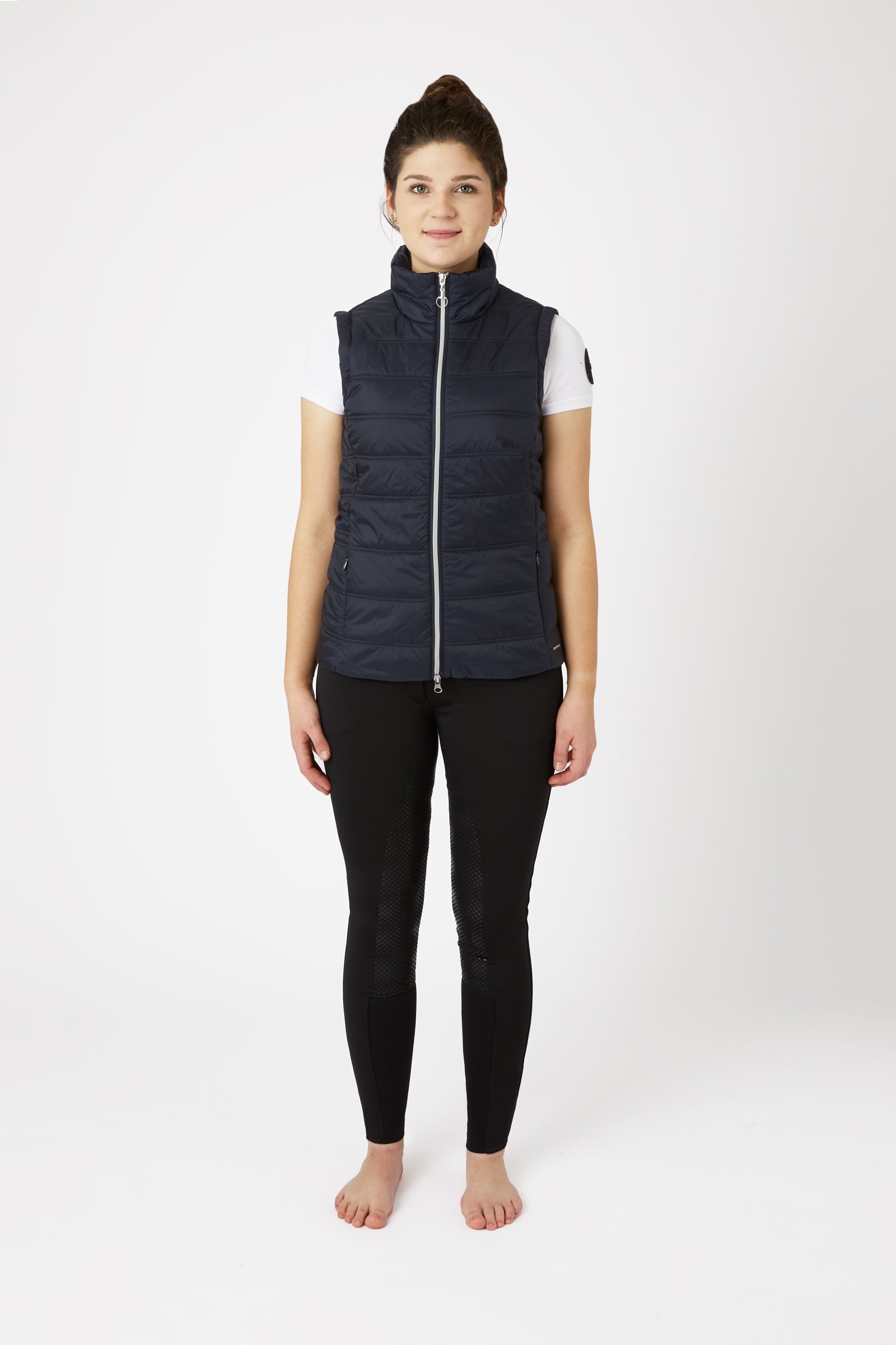 Horze Natalie Women's Riding Jacket with Removable Sleeves Women’s Riding Clothing