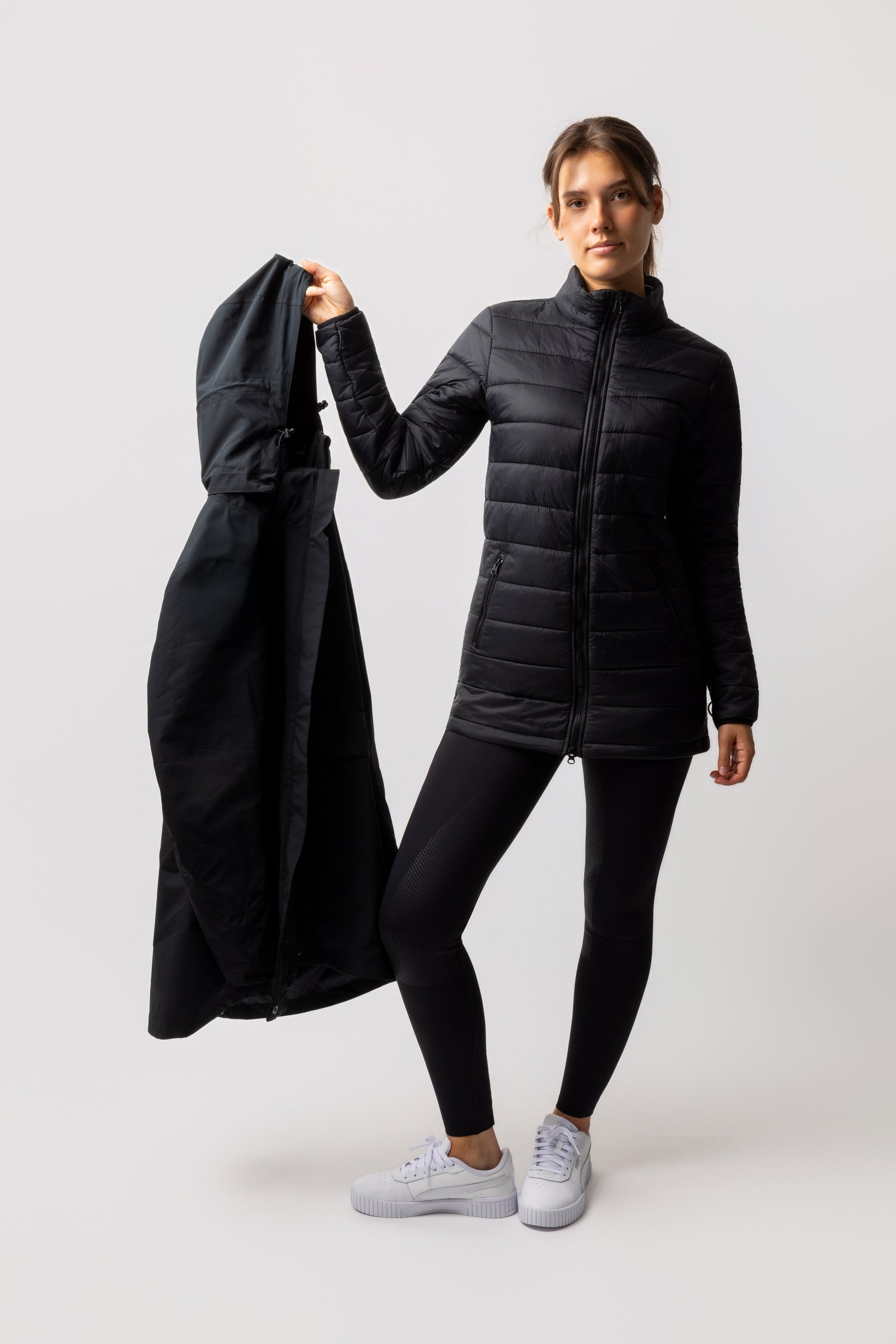 Horze Isabella Women's 3-in-1 Padded Parka Riding Jacket Women’s Riding Clothing