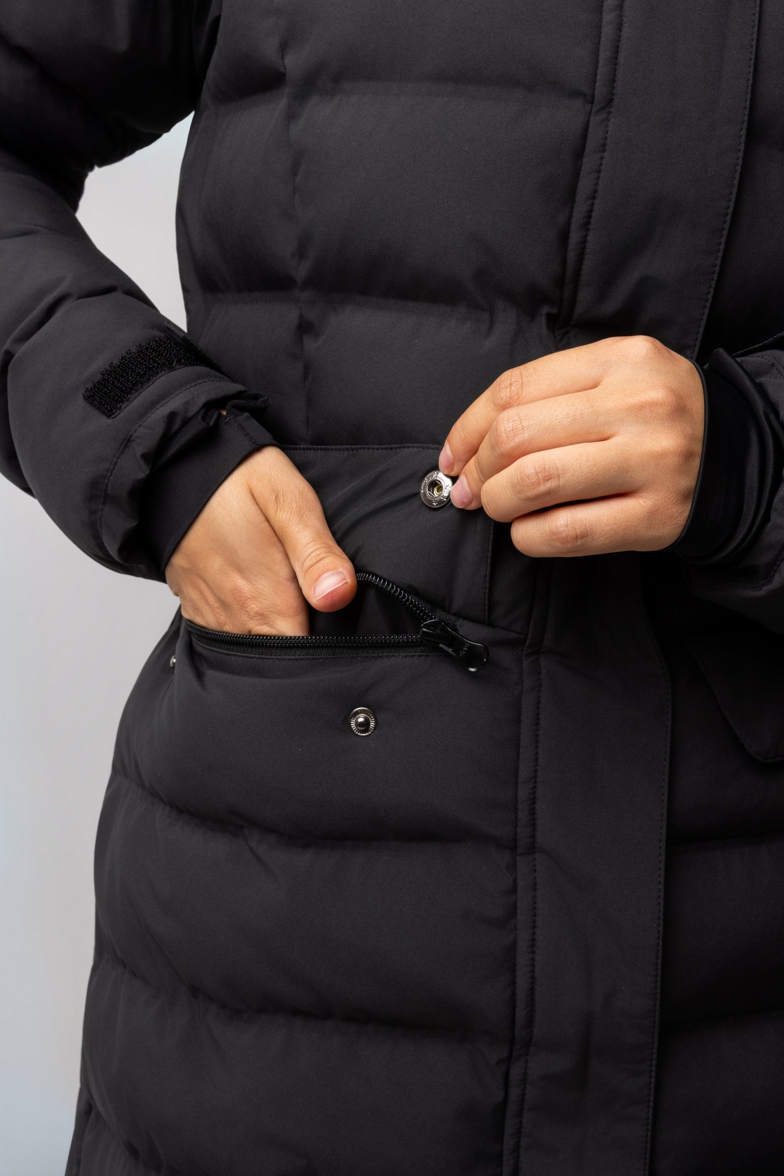 B Vertigo Celeste Women's Waterproof Parka Riding Jacket Women’s Riding Clothing